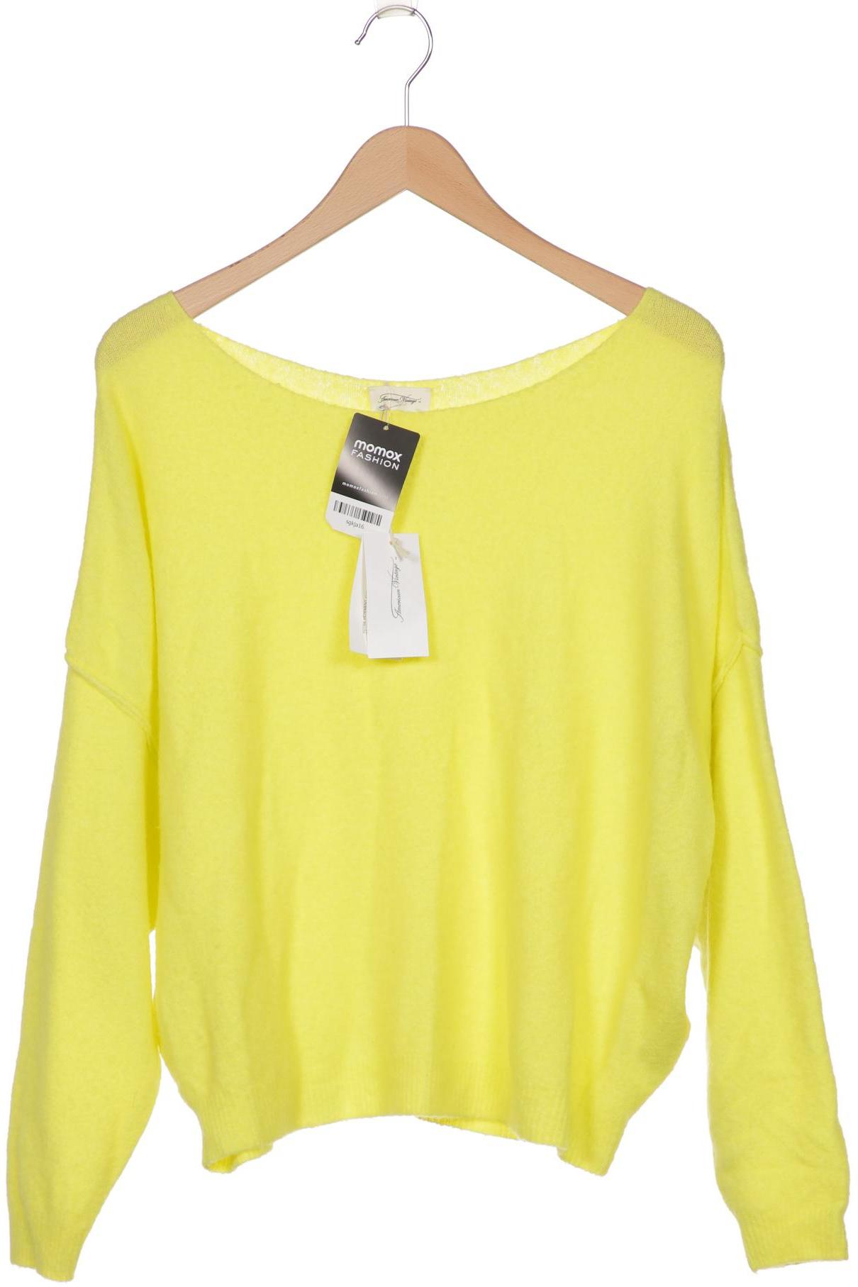 

American Vintage Damen Pullover, gelb