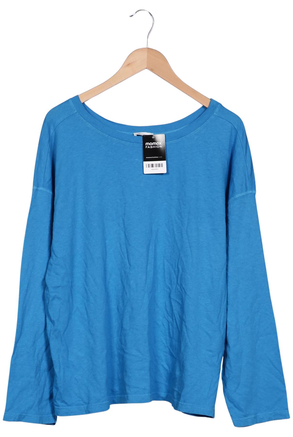 

American Vintage Damen Langarmshirt, blau, Gr. 38