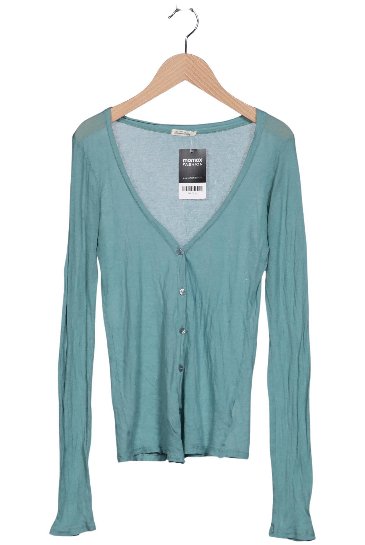 

American Vintage Damen Strickjacke, türkis, Gr. 42