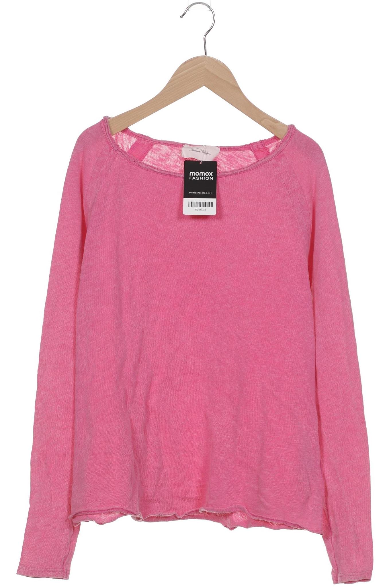 

American Vintage Damen Langarmshirt, pink, Gr. 38