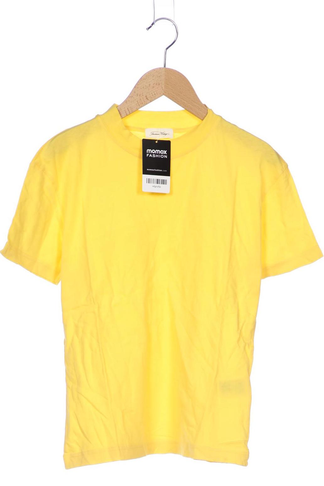 

American Vintage Damen T-Shirt, gelb, Gr. 36