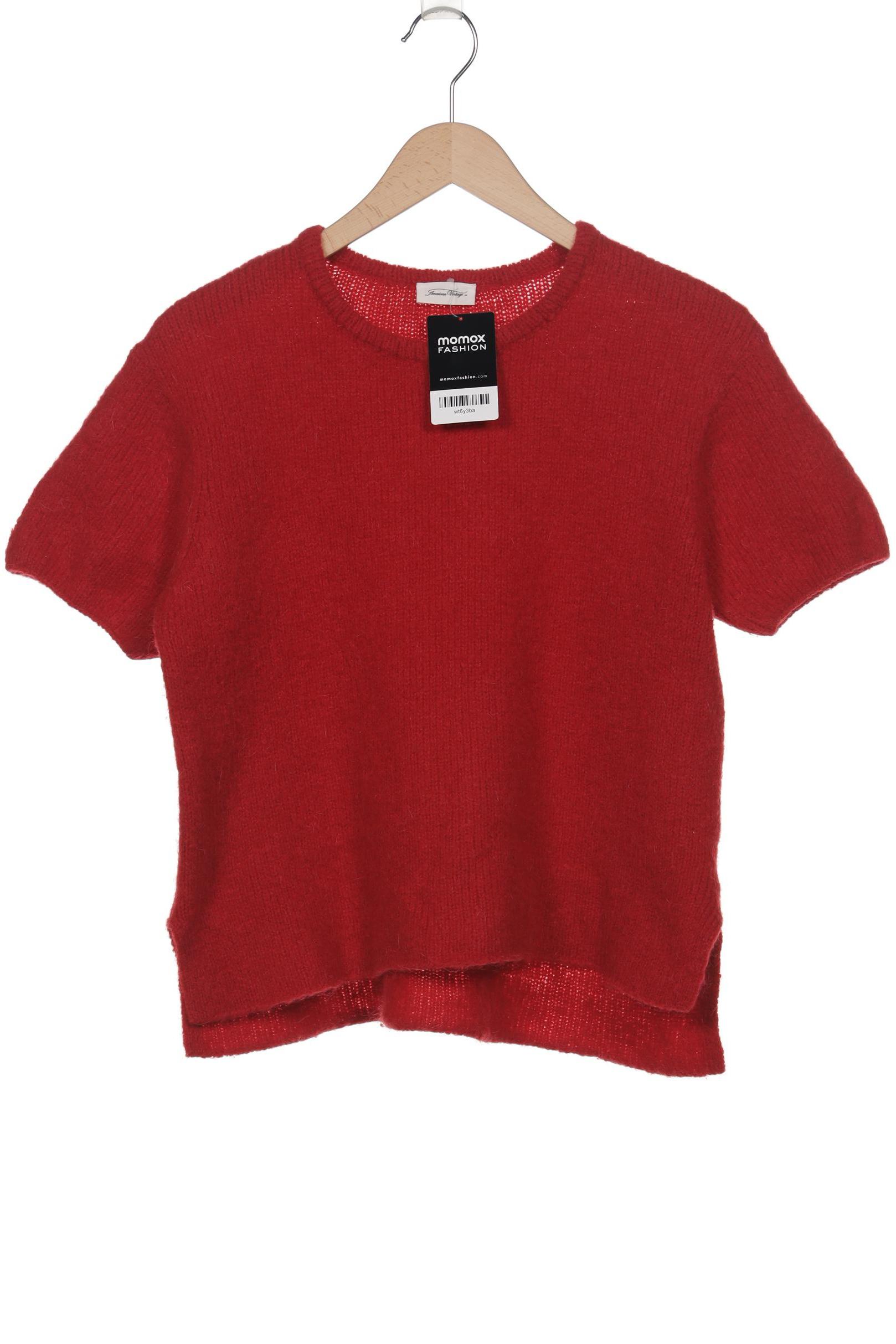 

American Vintage Damen Pullover, rot, Gr. 42