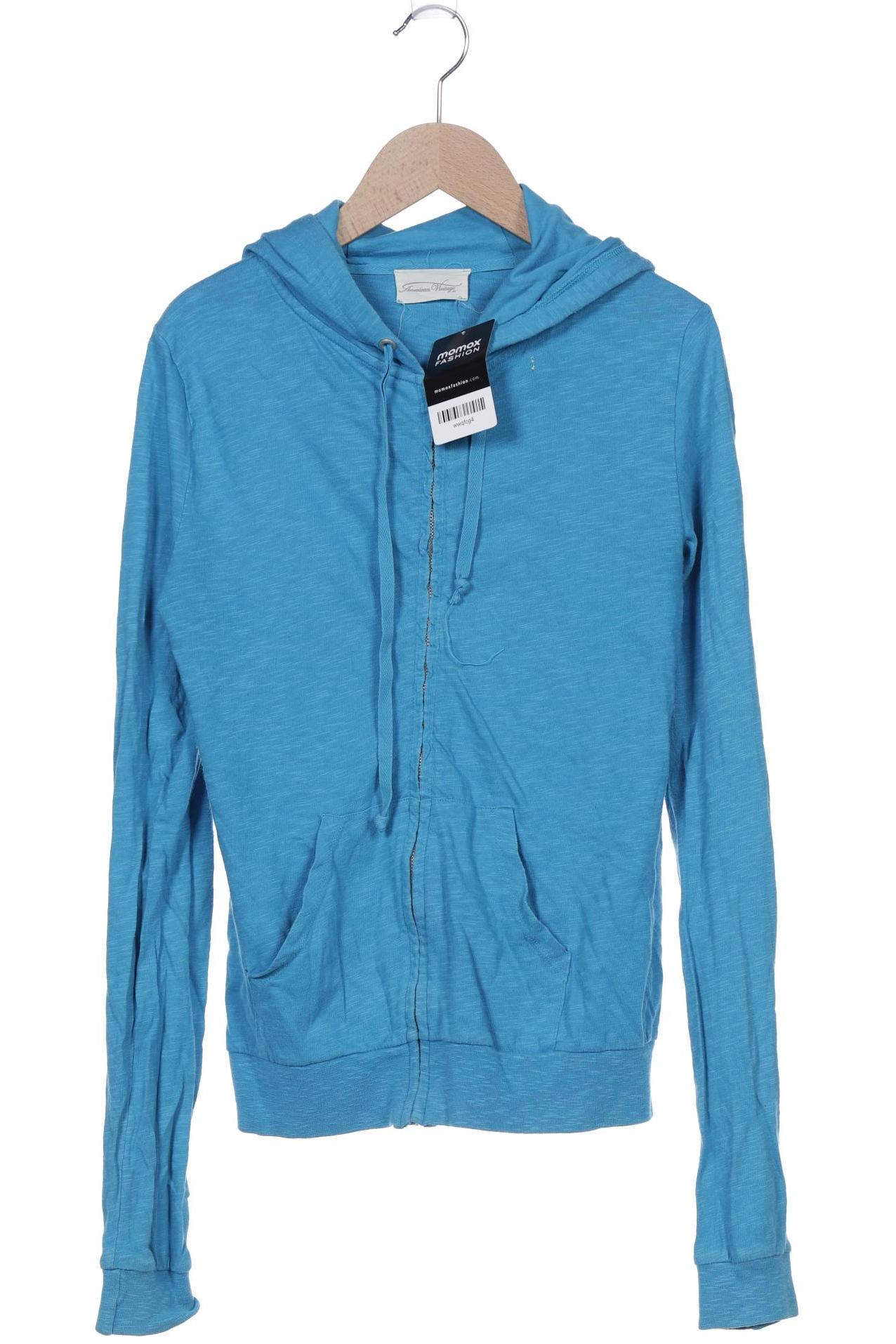 

American Vintage Damen Kapuzenpullover, blau