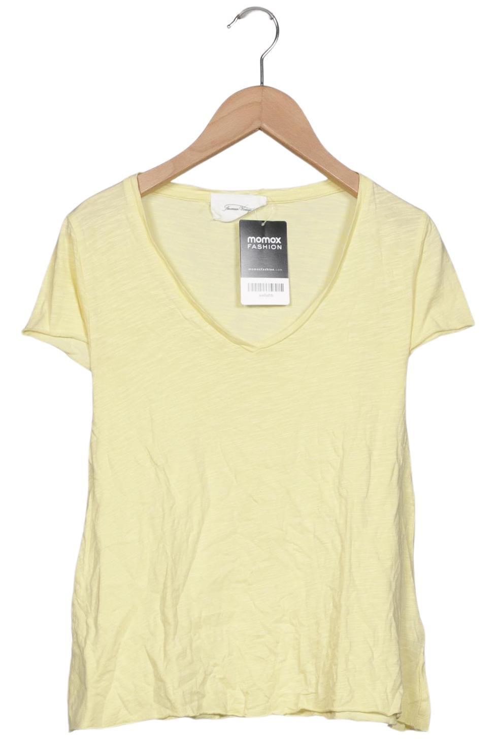 

American Vintage Damen T-Shirt, gelb, Gr. 34
