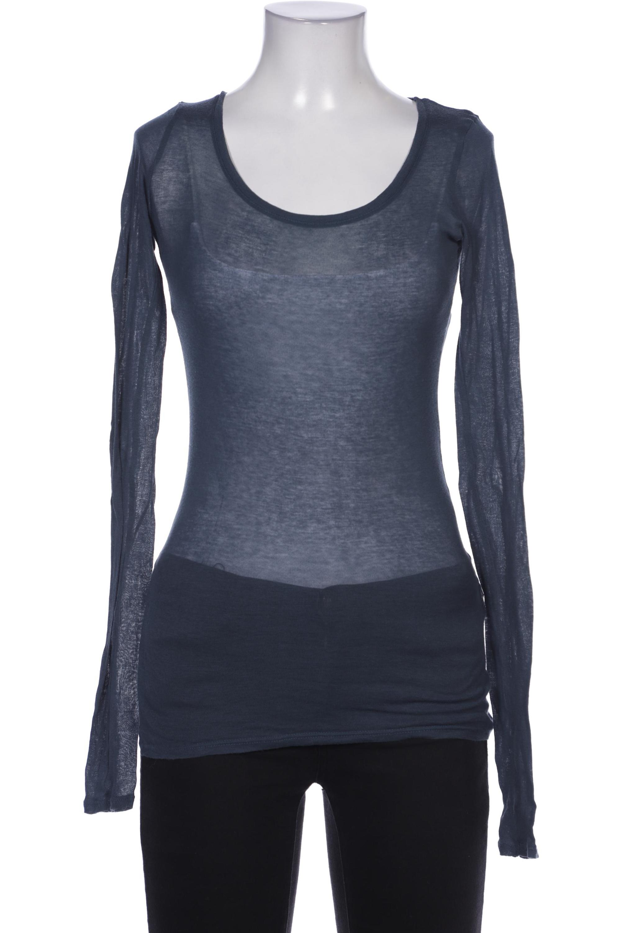 

American Vintage Damen Langarmshirt, türkis, Gr. 36
