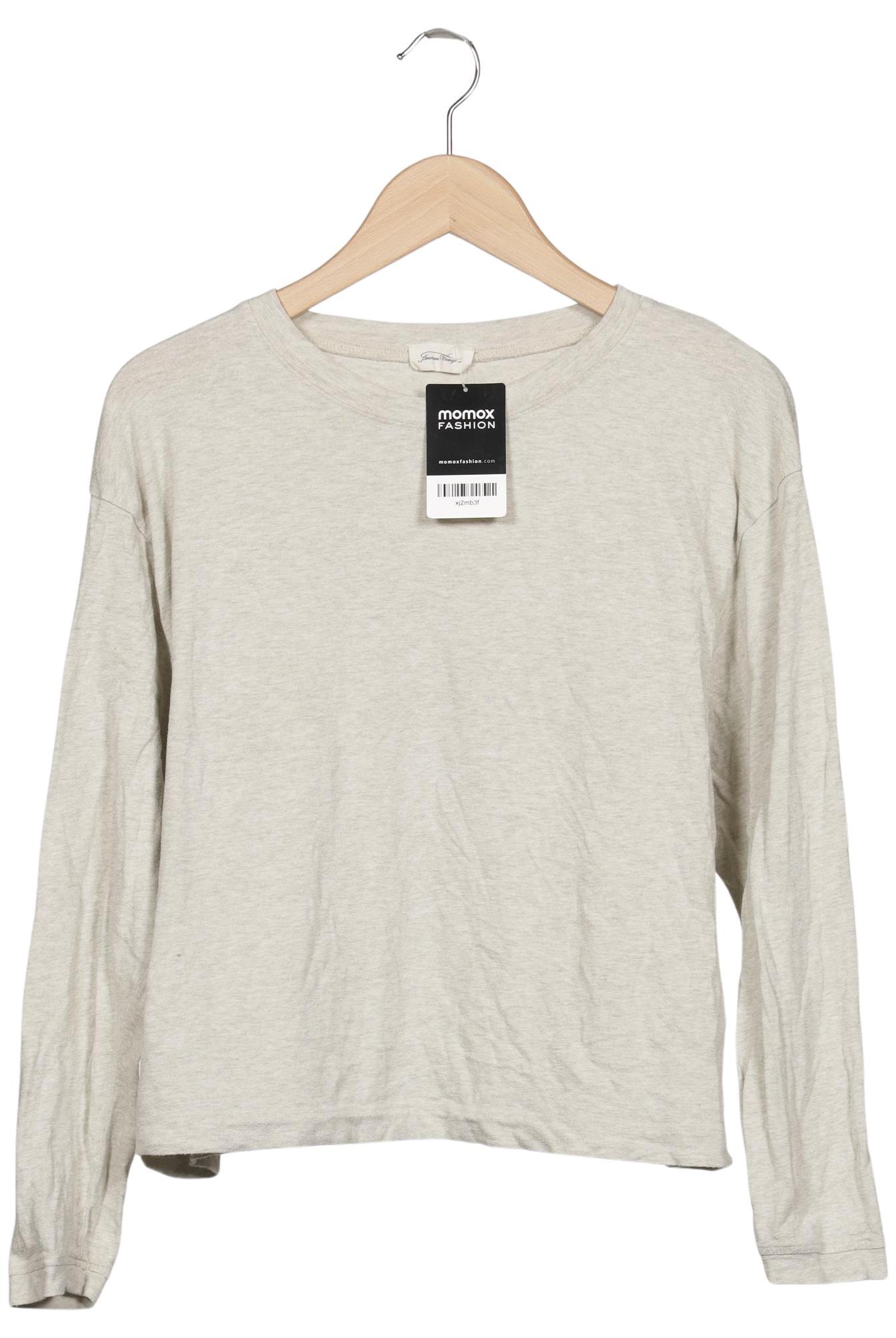 

American Vintage Damen Langarmshirt, grau, Gr. 34