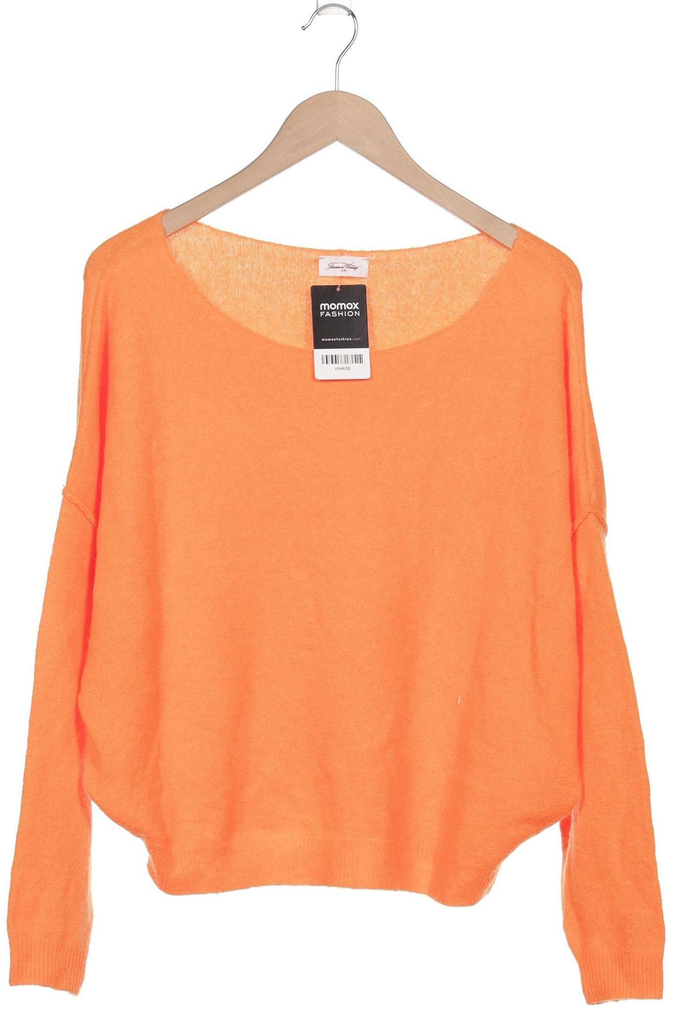 

American Vintage Damen Pullover, orange, Gr. 34