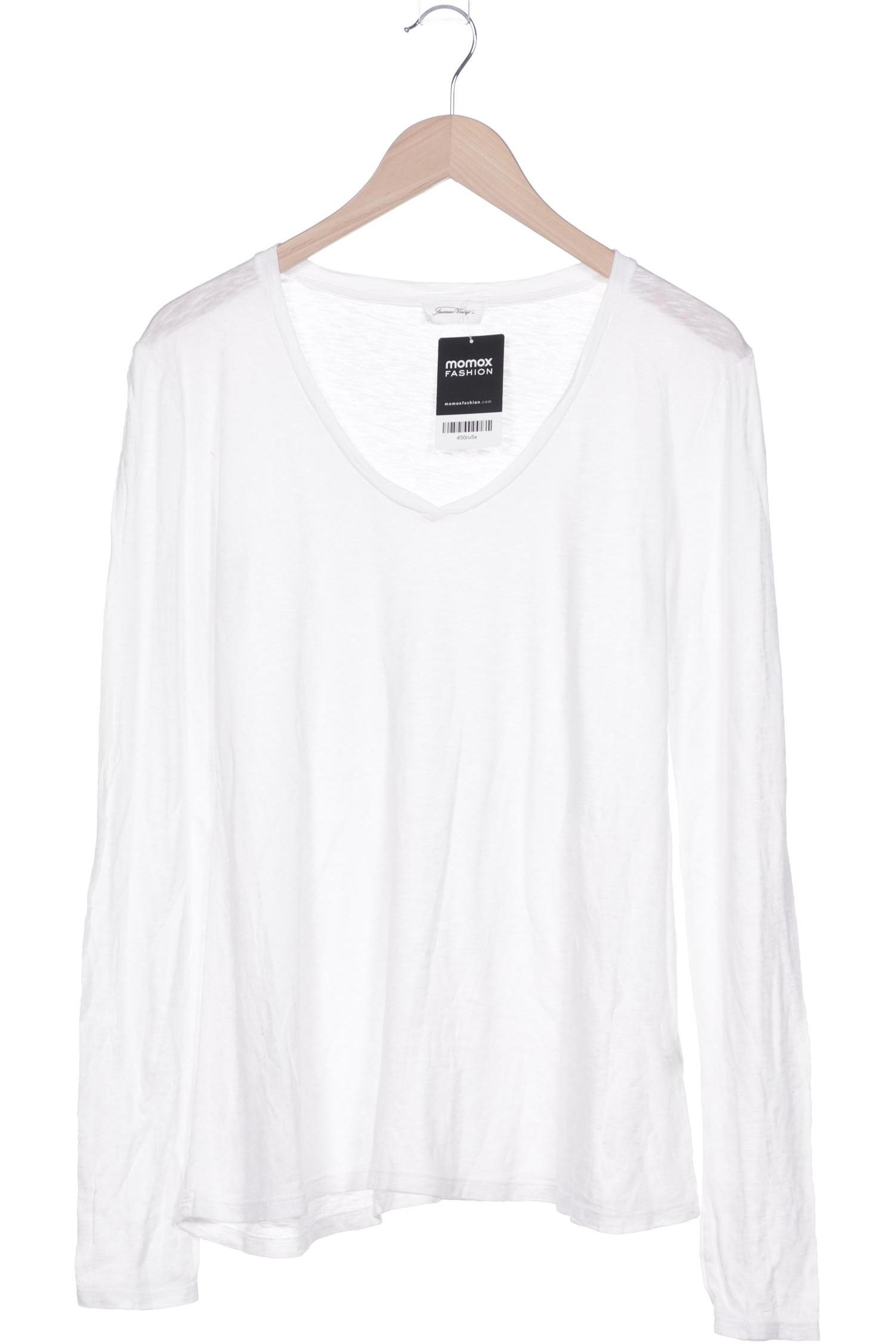 

American Vintage Damen Langarmshirt, weiß, Gr. 42