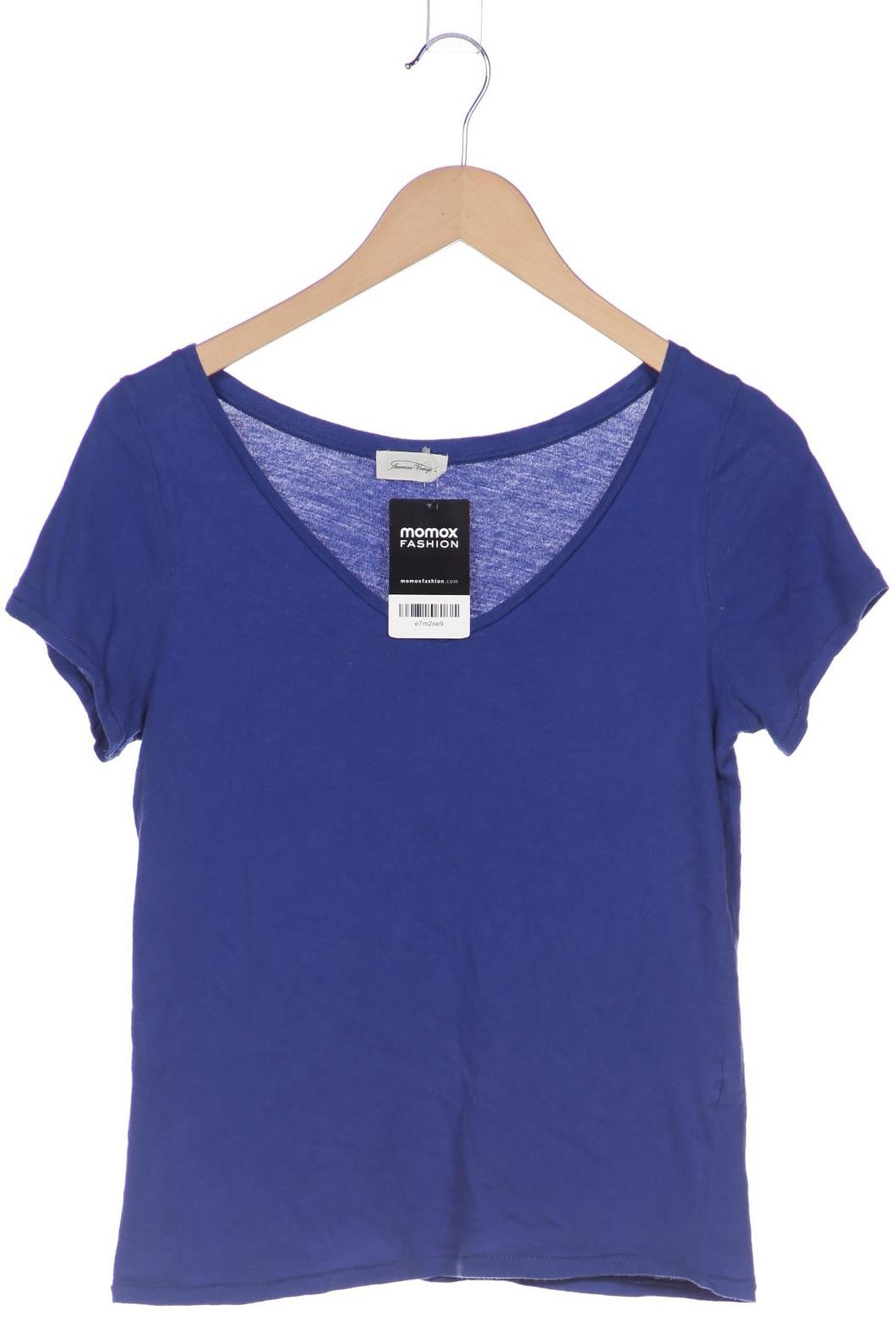 

American Vintage Damen T-Shirt, blau, Gr. 36