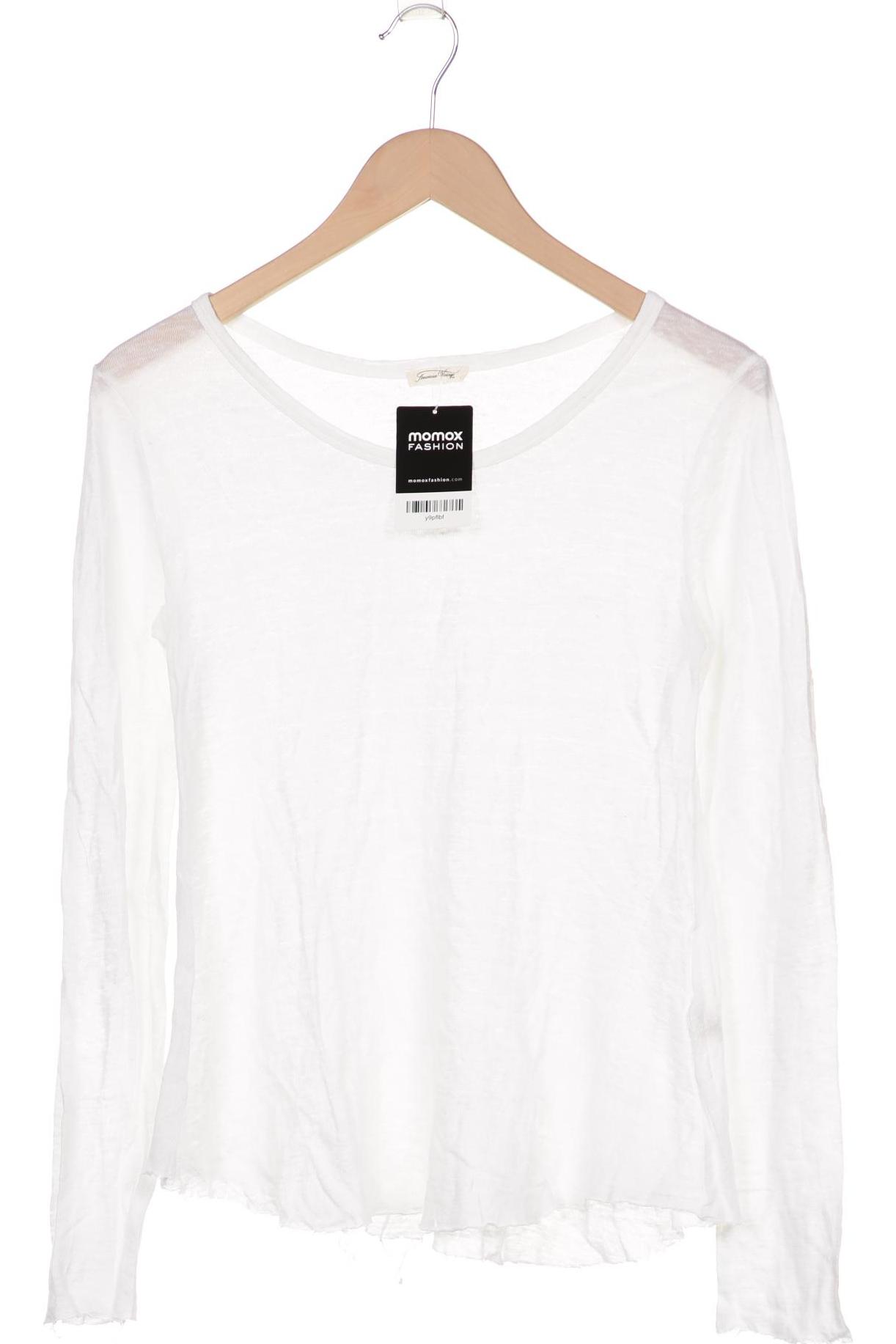 

American Vintage Damen Langarmshirt, weiß