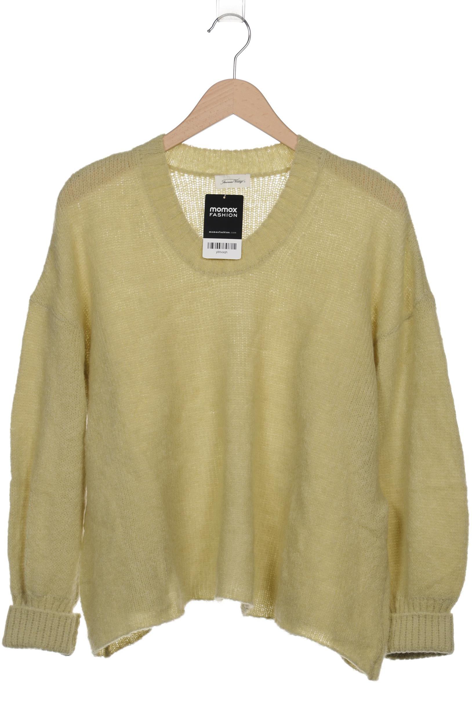 

American Vintage Damen Pullover, gelb, Gr. 44