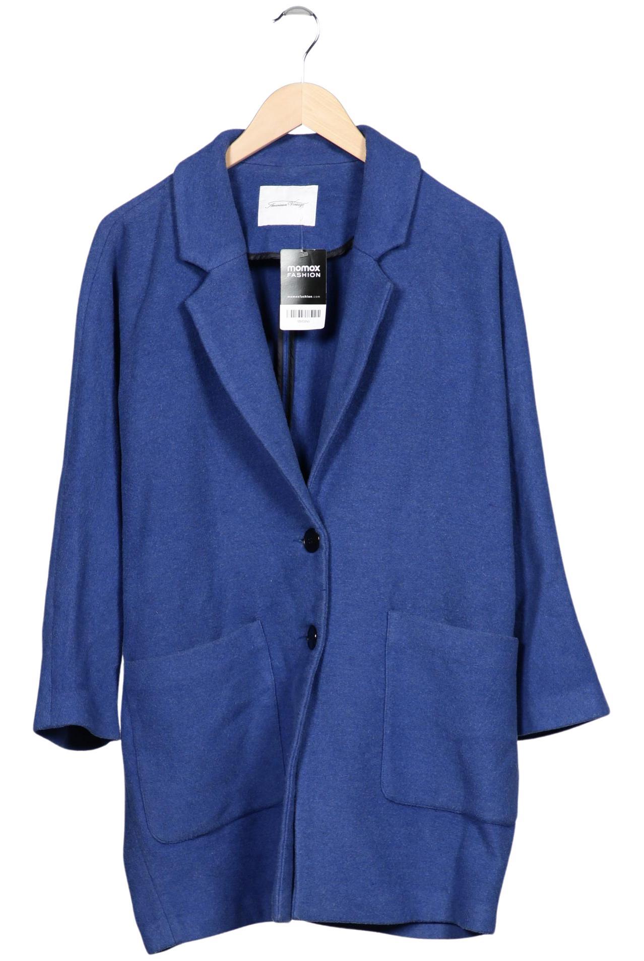 

American Vintage Damen Mantel, blau, Gr. 44