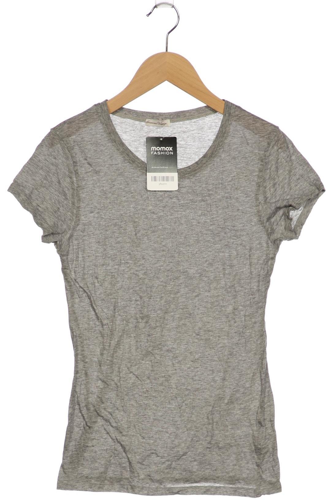 

American Vintage Damen T-Shirt, grau, Gr. 38