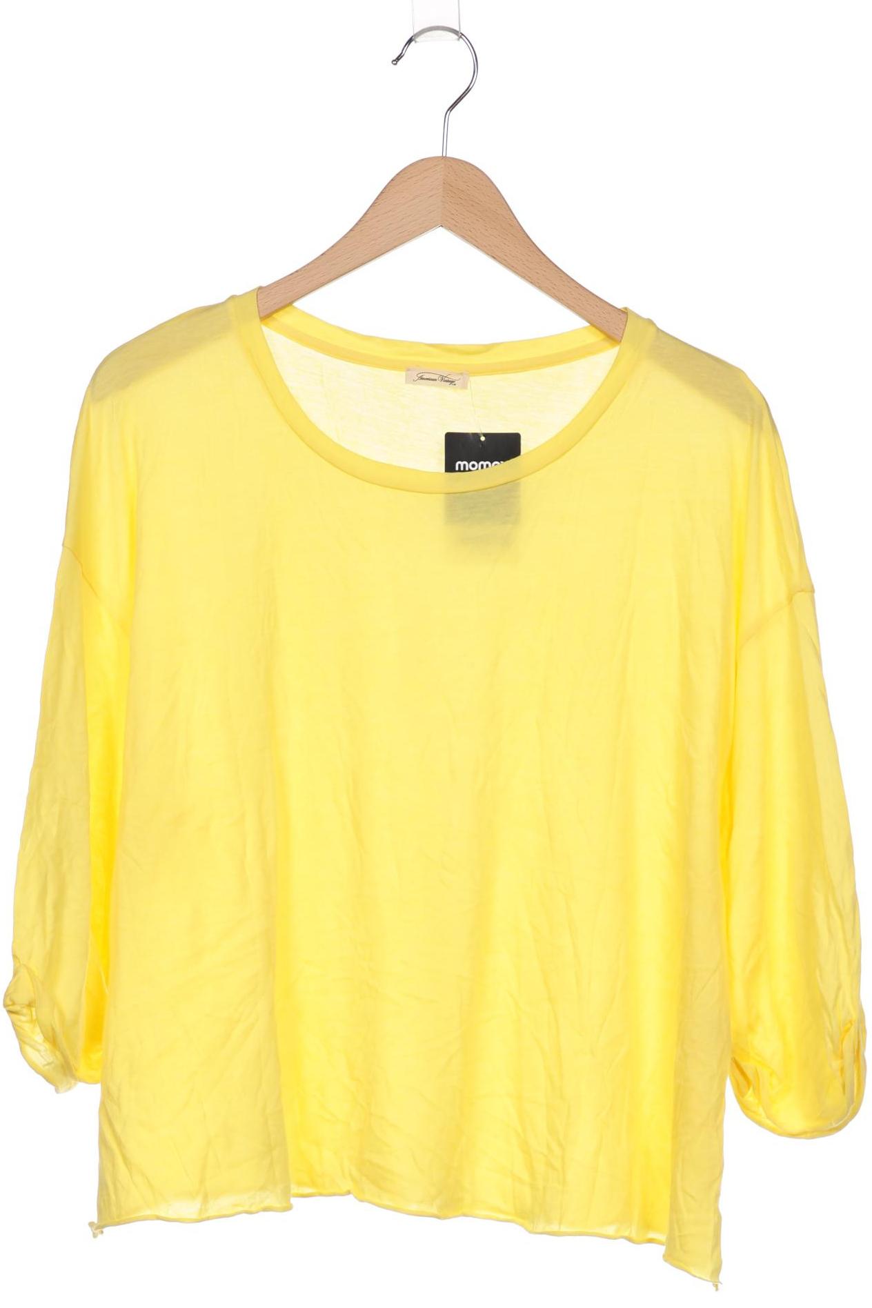 

American Vintage Damen Langarmshirt, gelb