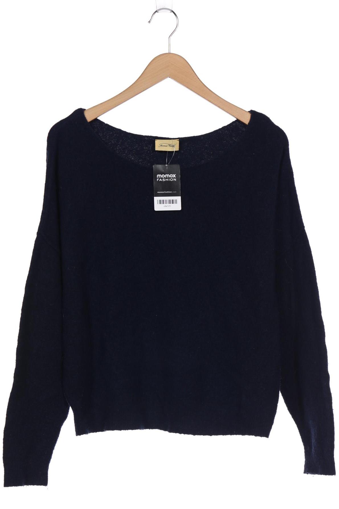 

American Vintage Damen Pullover, marineblau, Gr. 34
