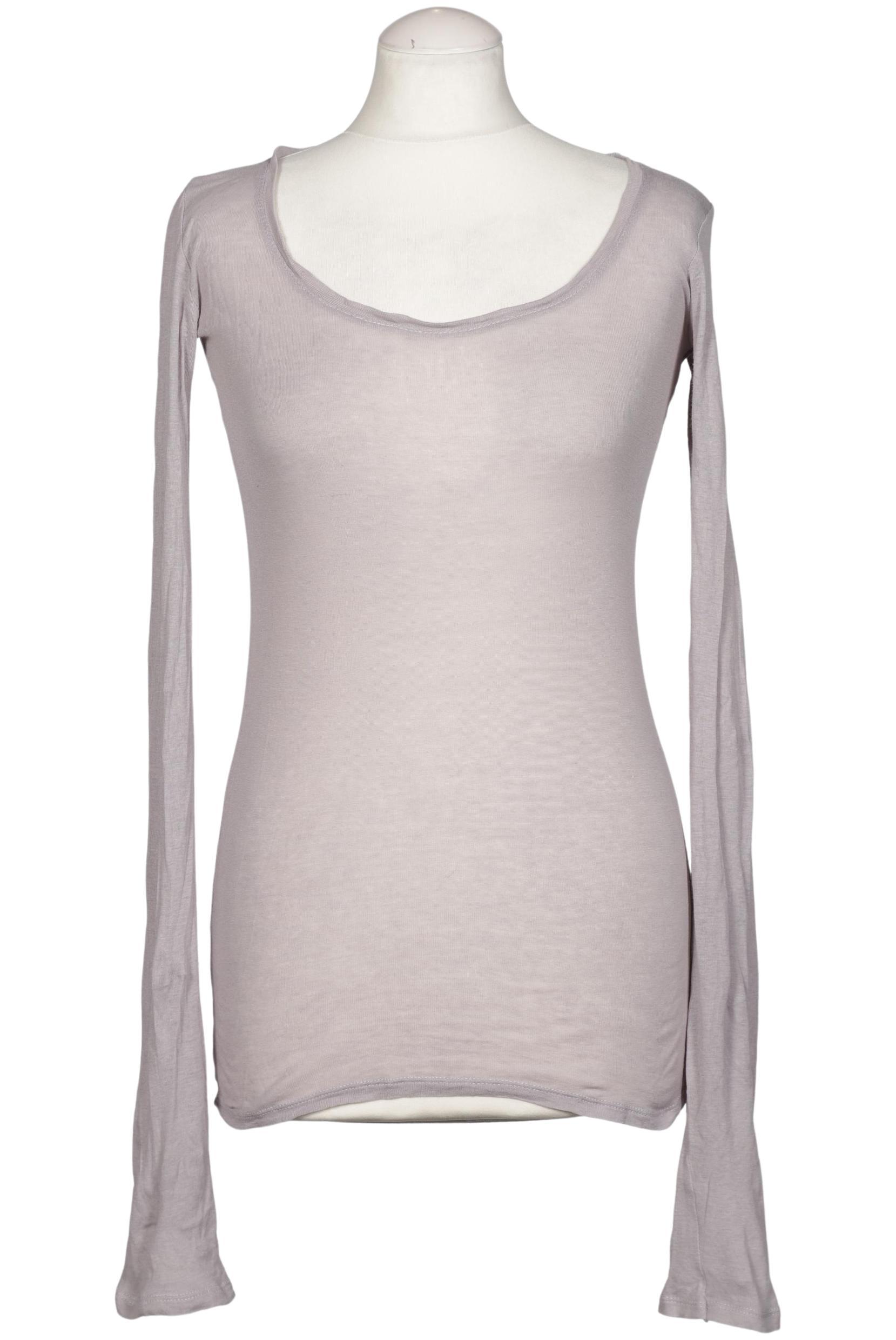 

American Vintage Damen Langarmshirt, grau, Gr. 36