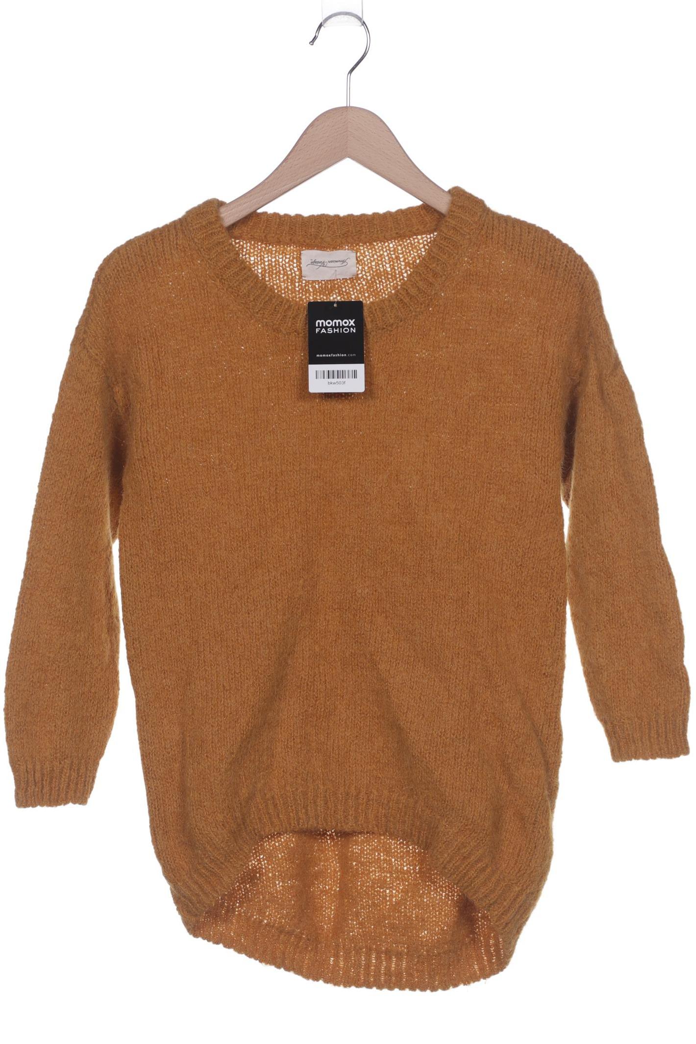 

American Vintage Damen Pullover, gelb, Gr. 38