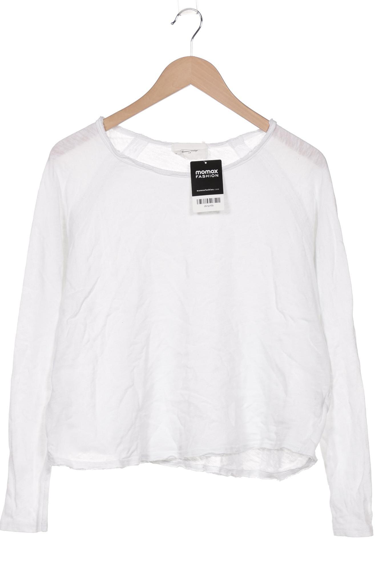 

American Vintage Damen Langarmshirt, weiß, Gr. 38