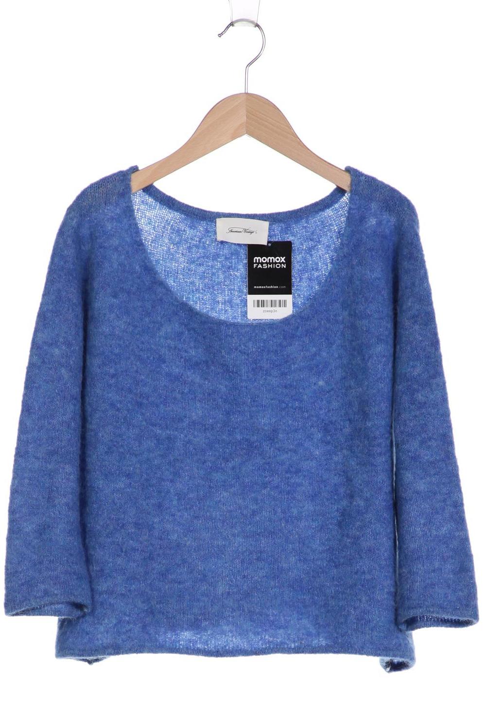 

American Vintage Damen Pullover, blau, Gr. 36