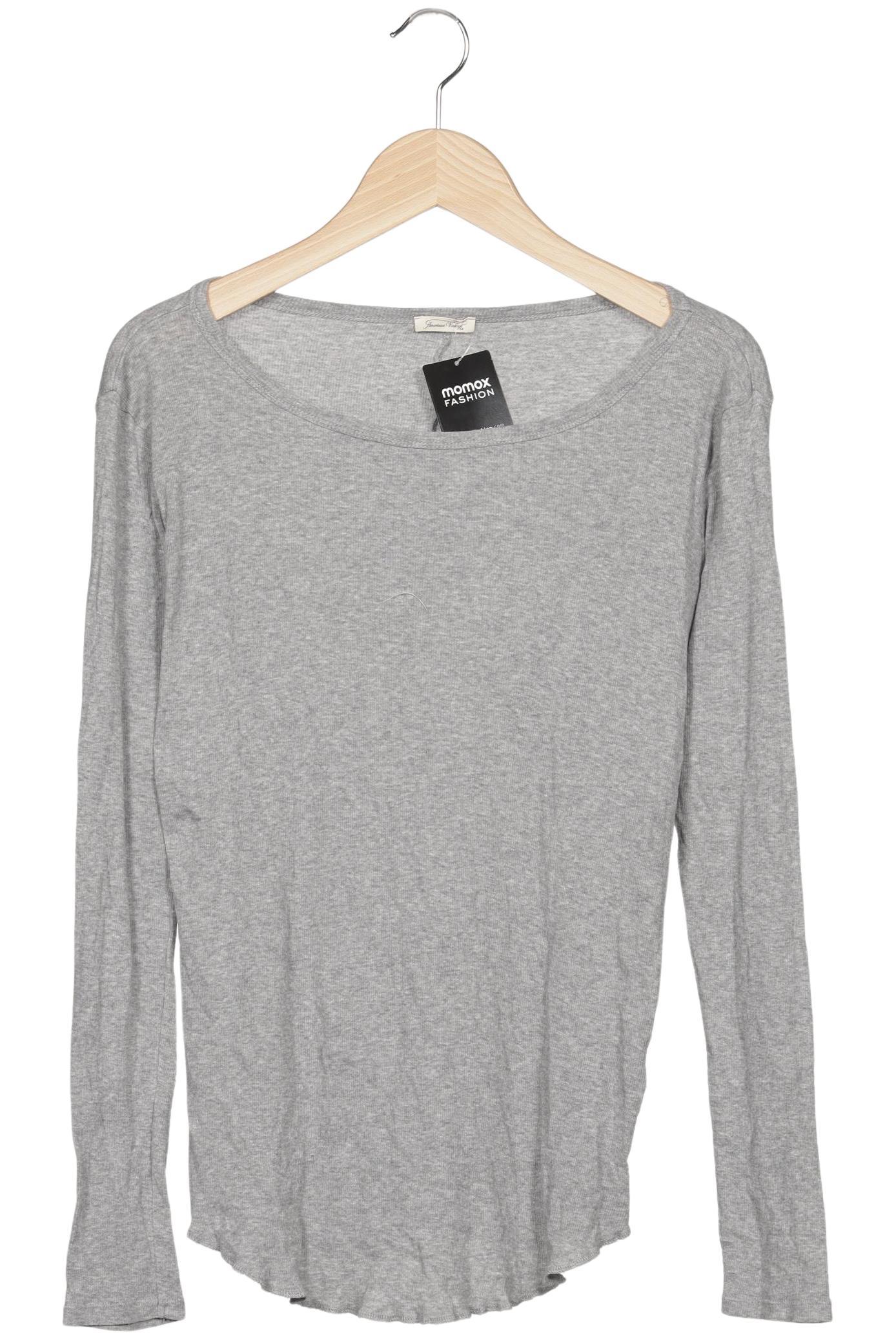 

American Vintage Damen Langarmshirt, grau, Gr. 38