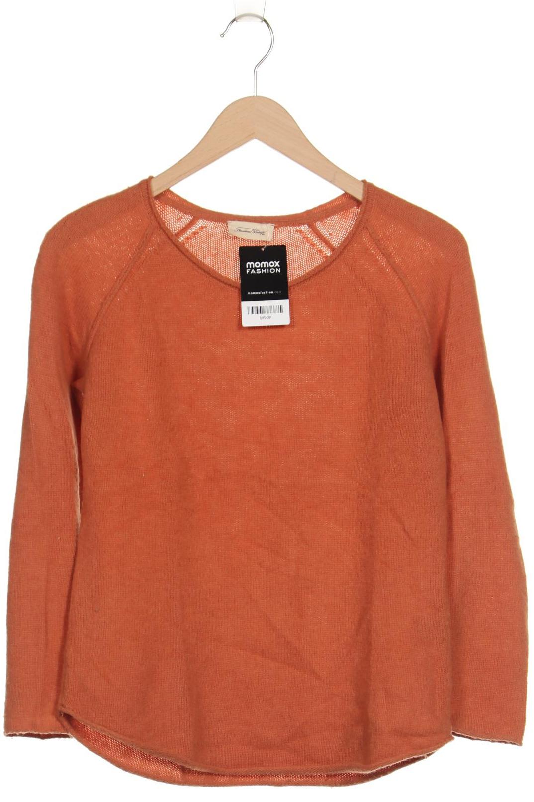 

American Vintage Damen Pullover, orange, Gr. 38