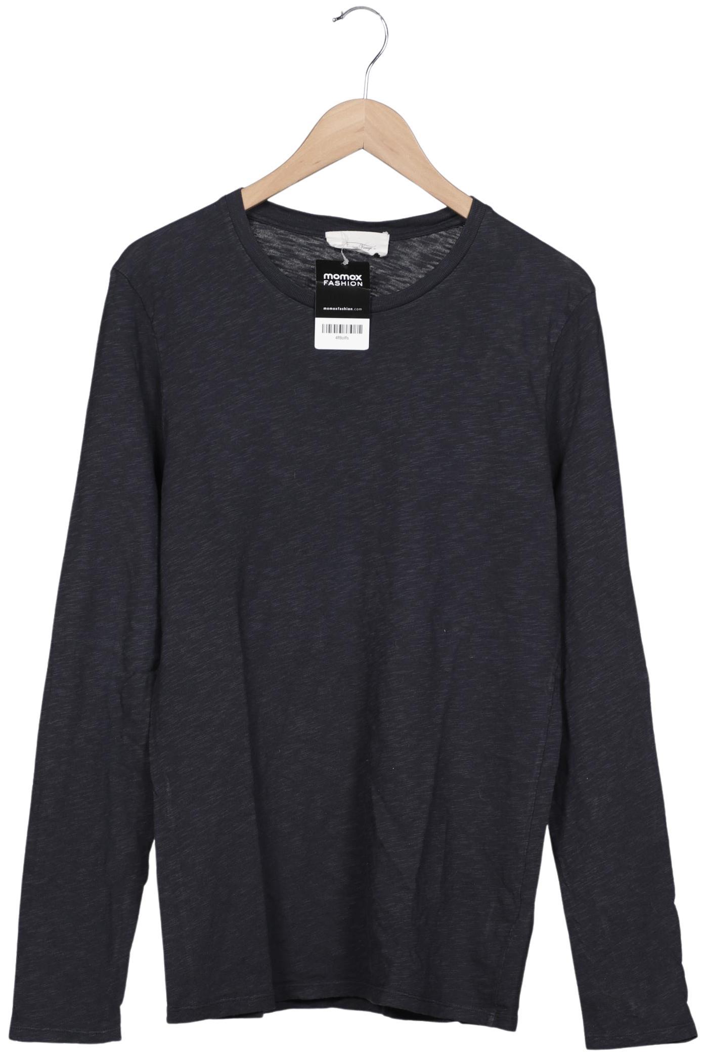 

American Vintage Herren Langarmshirt, marineblau, Gr. 52