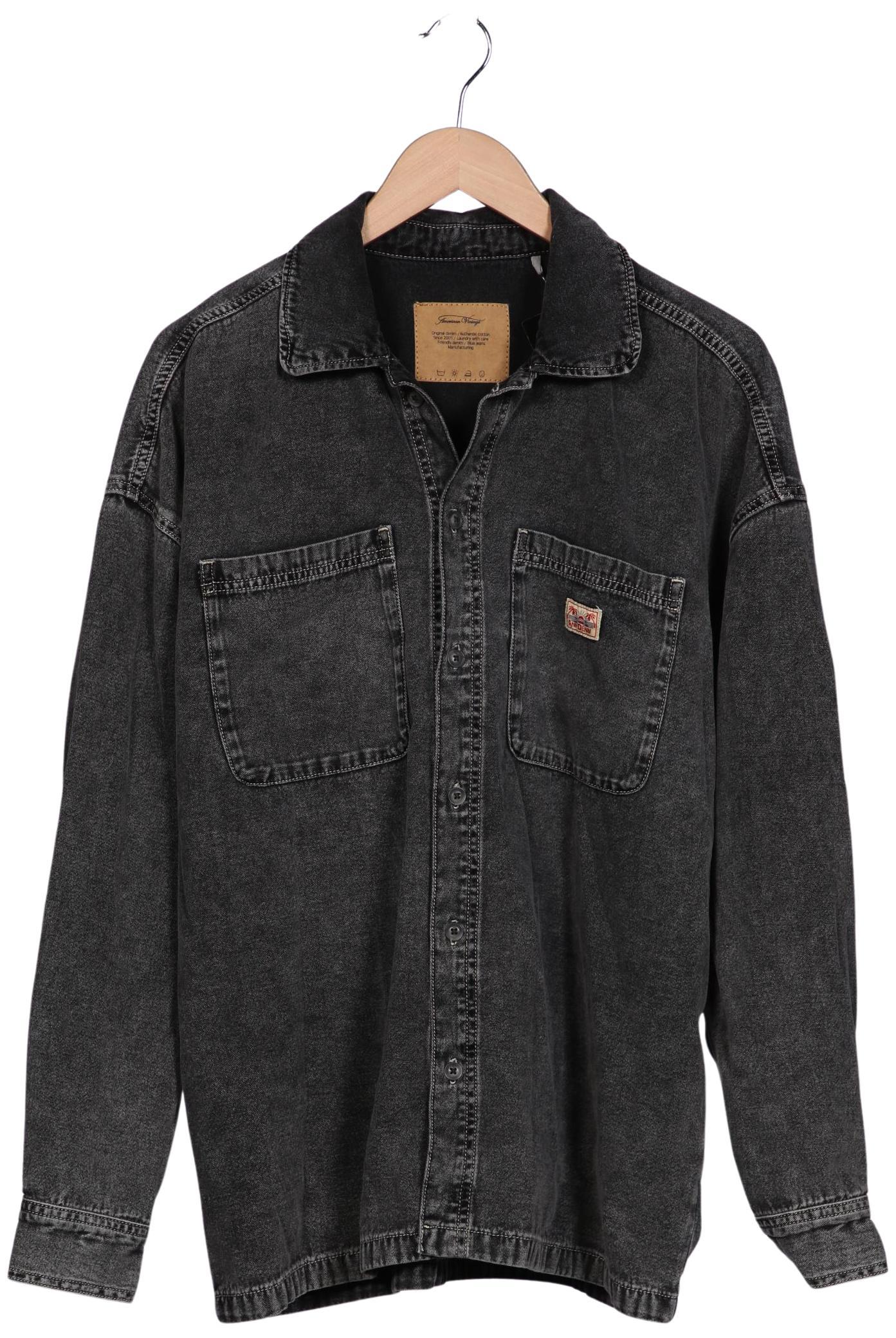 

American Vintage Herren Hemd, grau, Gr. 46