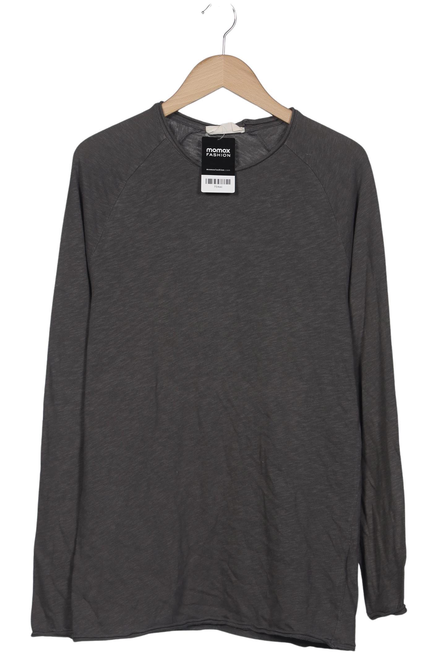 

American Vintage Herren Langarmshirt, grau, Gr. 52