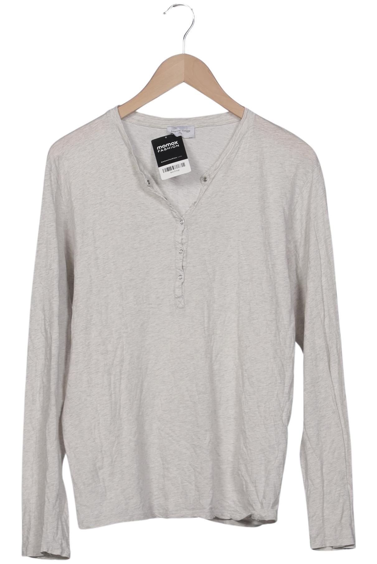 Thumbnail - American Vintage Herren Langarmshirt, grau, Gr. 48