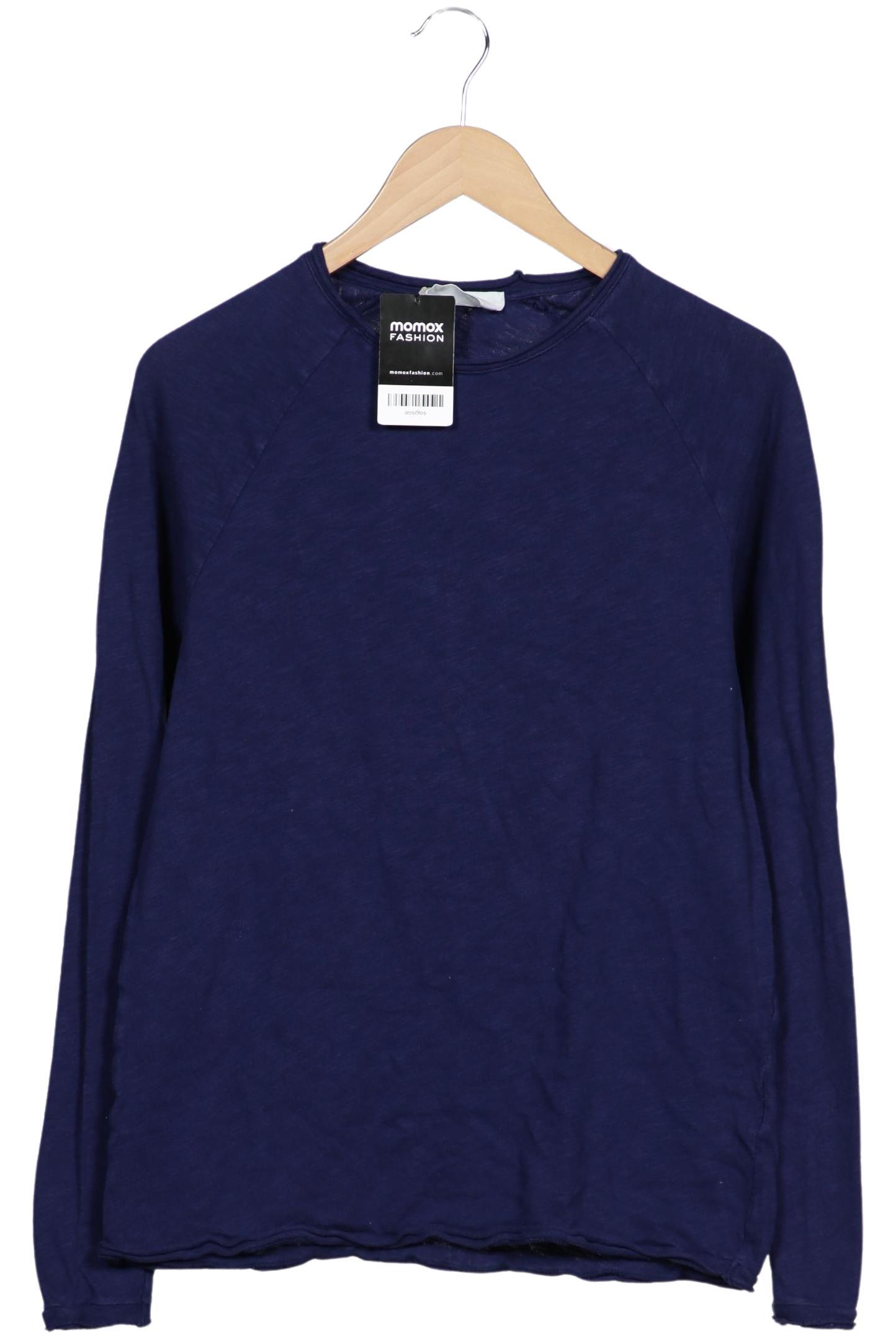 

American Vintage Herren Langarmshirt, marineblau, Gr. 46