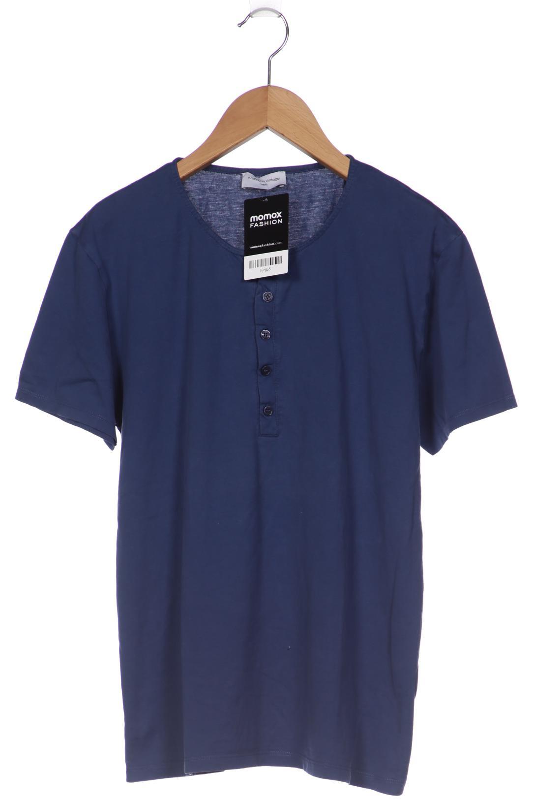 

American Vintage Herren T-Shirt, blau, Gr. 46
