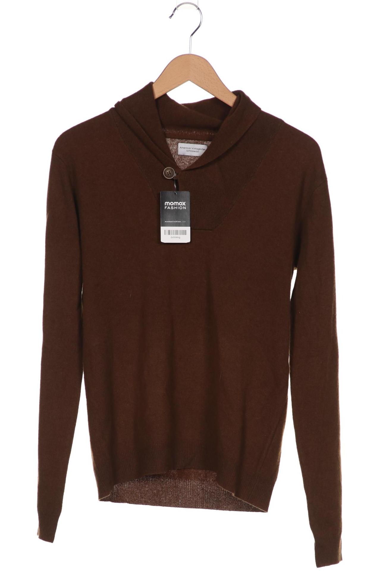 

American Vintage Herren Pullover, braun, Gr. 46