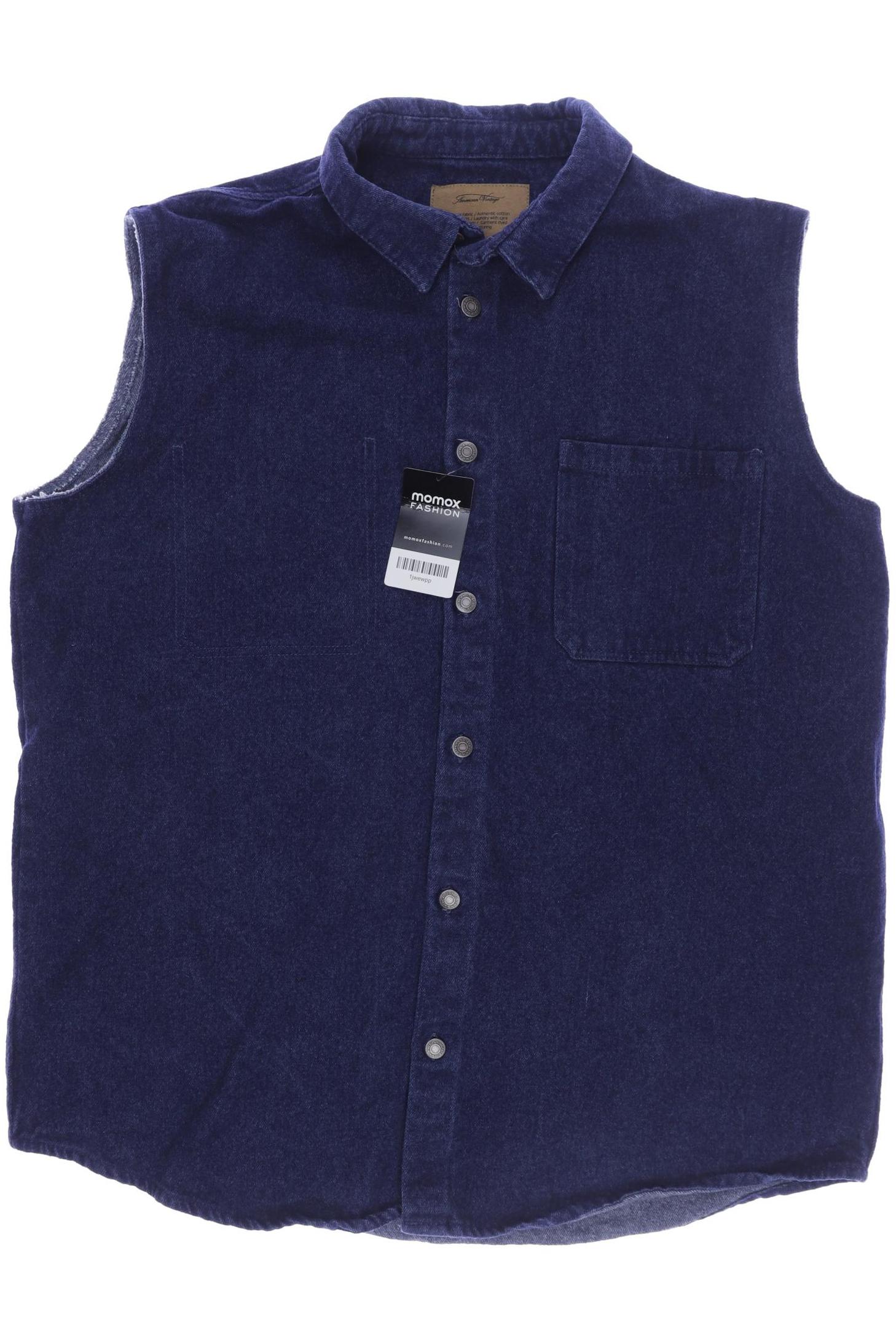 

American Vintage Herren Weste, marineblau