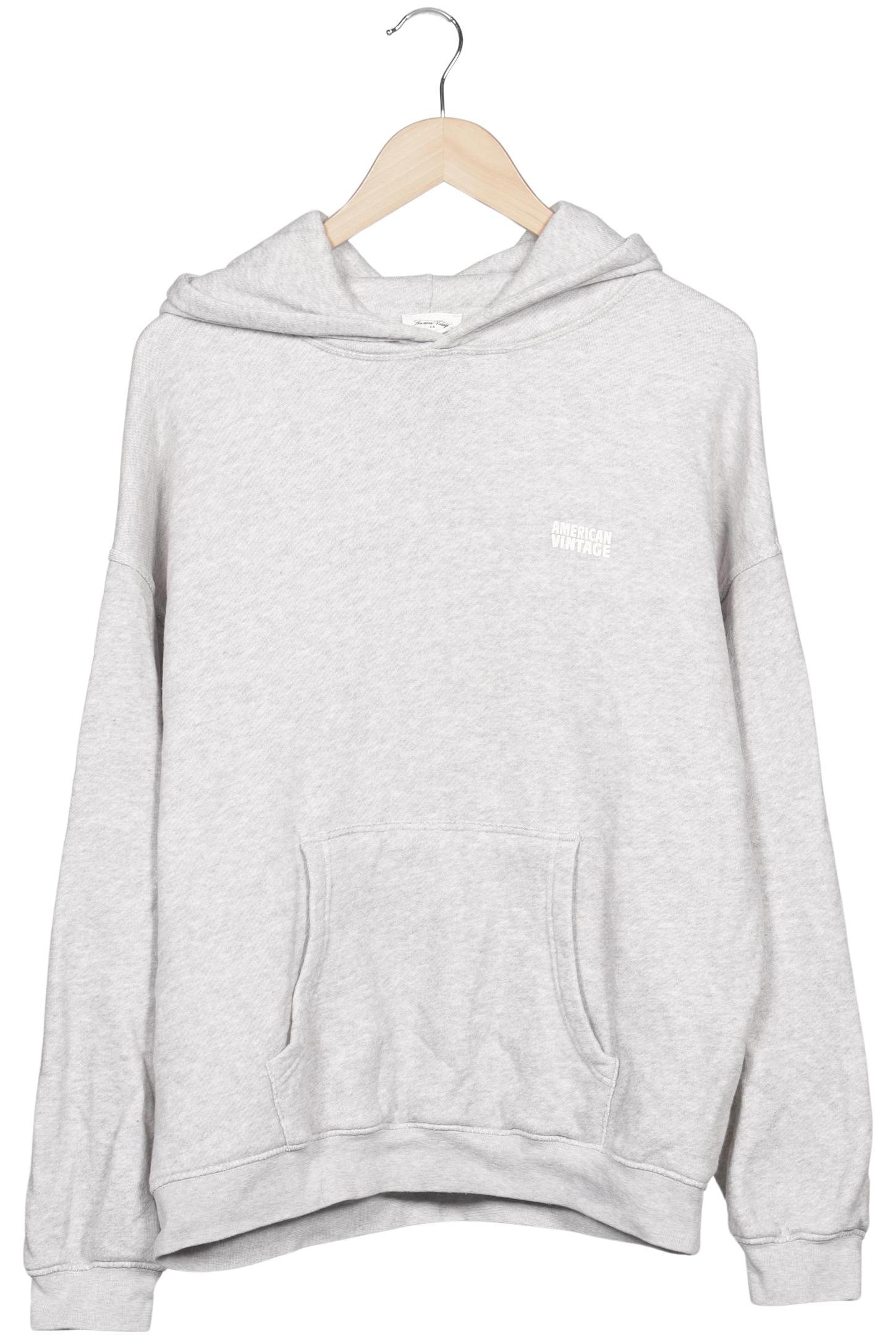 

American Vintage Herren Kapuzenpullover, grau, Gr. 48