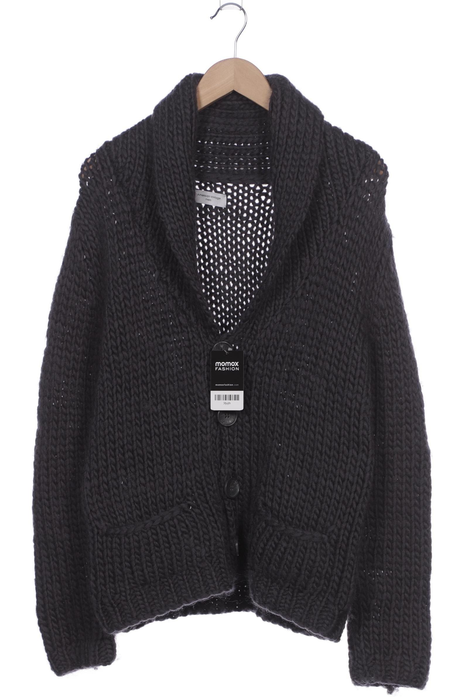 

American Vintage Herren Strickjacke, grau, Gr. 46