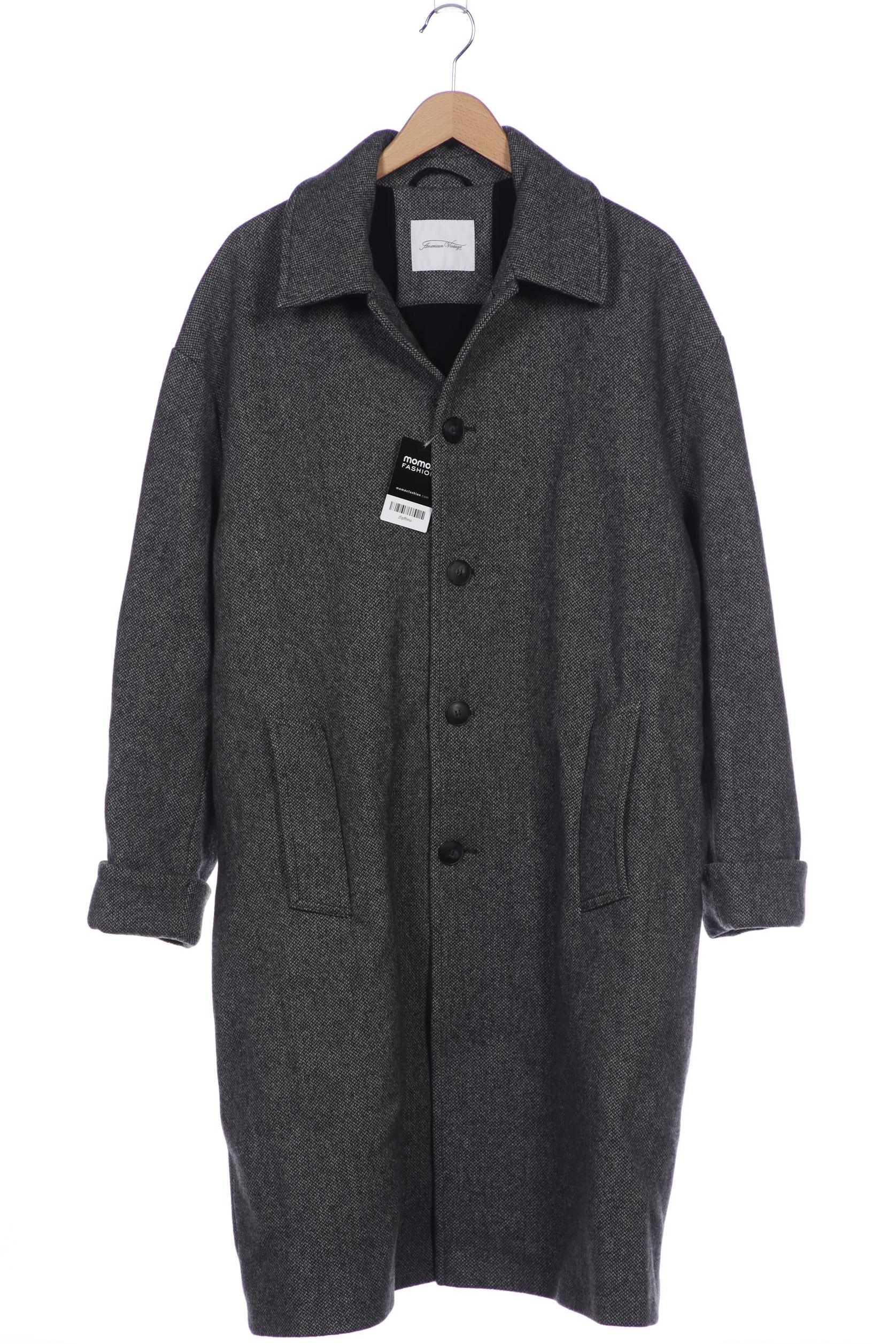 

American Vintage Herren Mantel, grau, Gr. 48