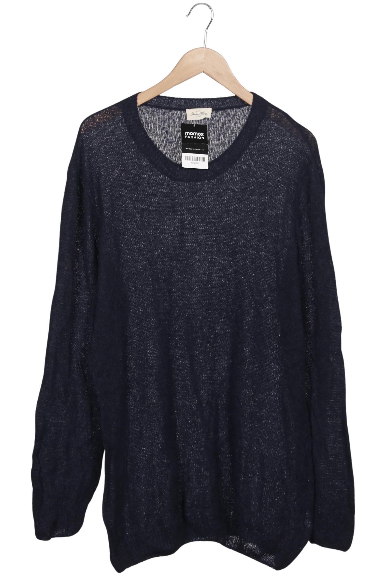 

American Vintage Herren Pullover, marineblau, Gr. 52