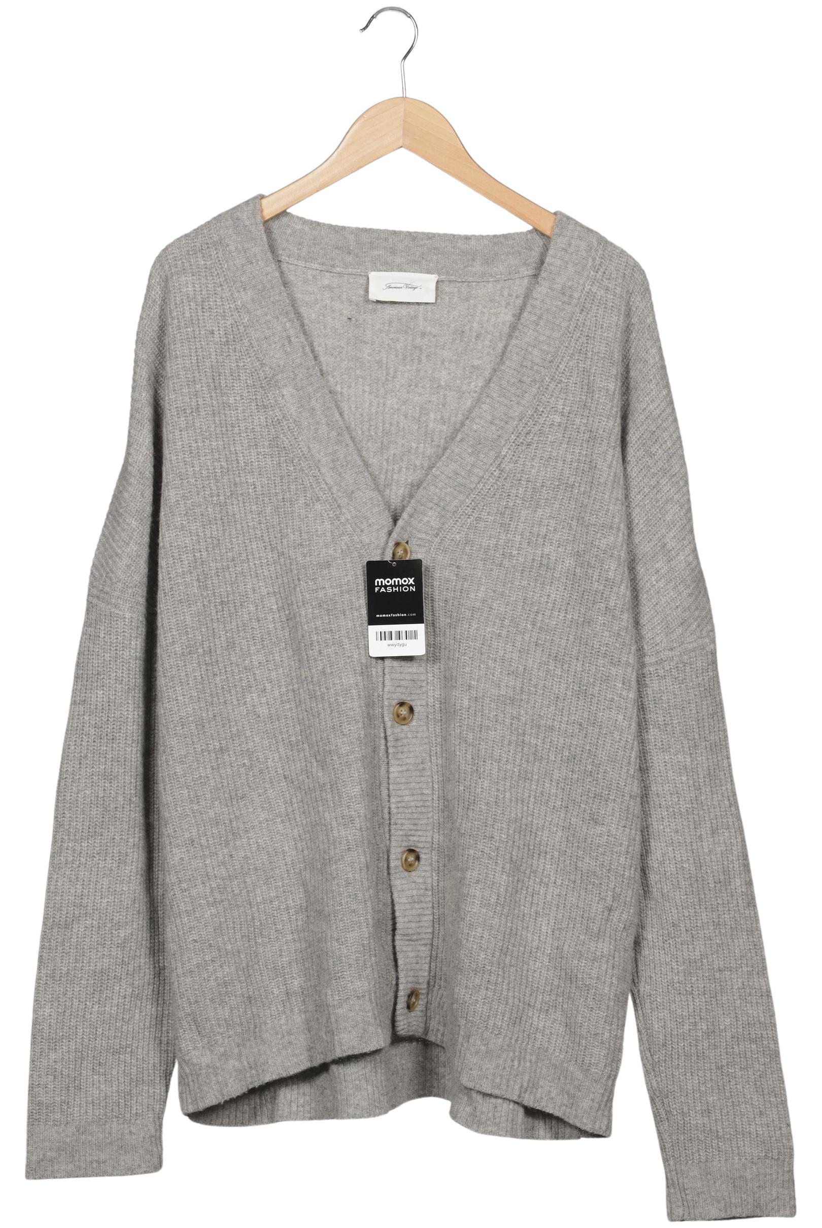 

American Vintage Herren Strickjacke, grau, Gr. 52