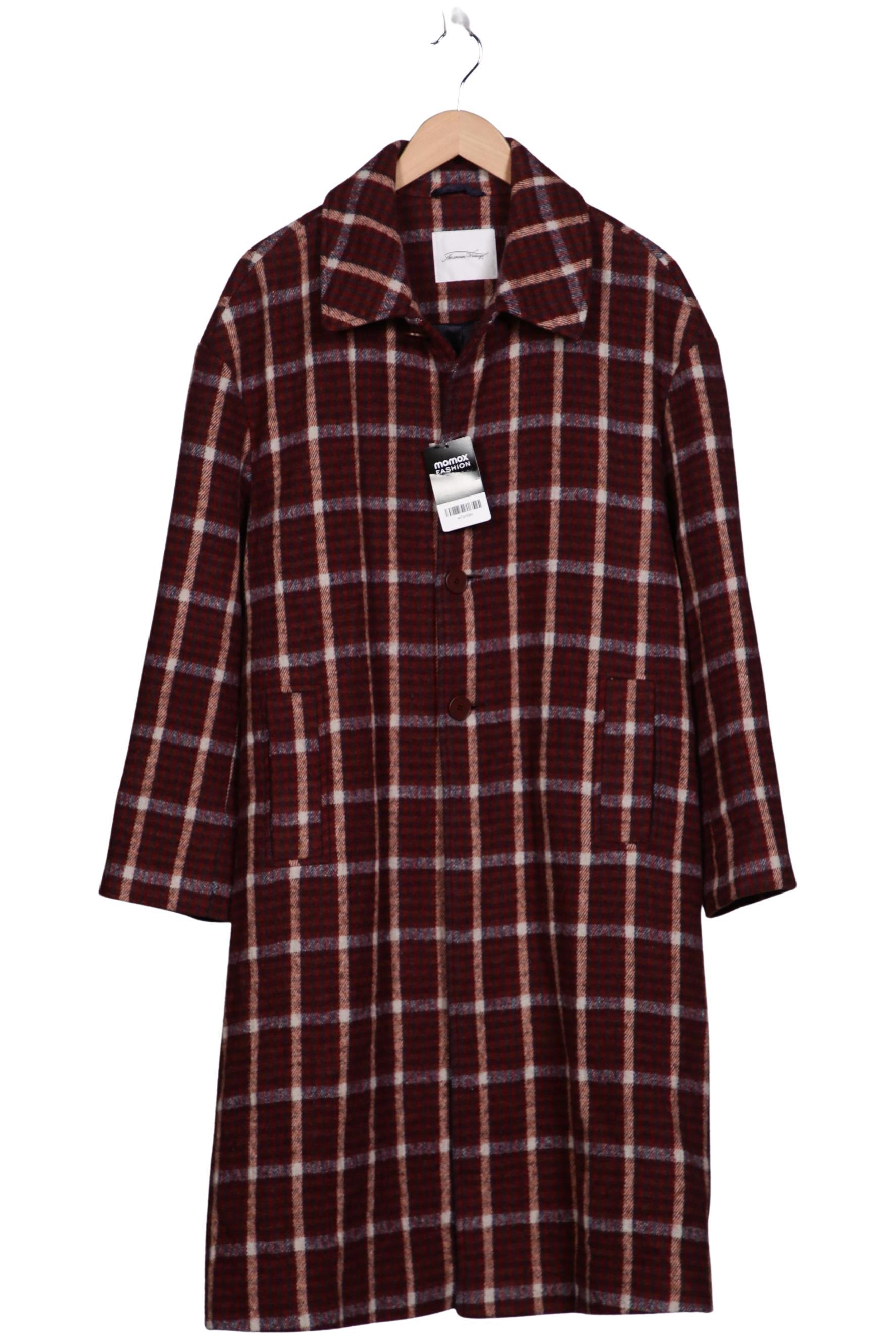 

American Vintage Herren Mantel, rot, Gr. 46