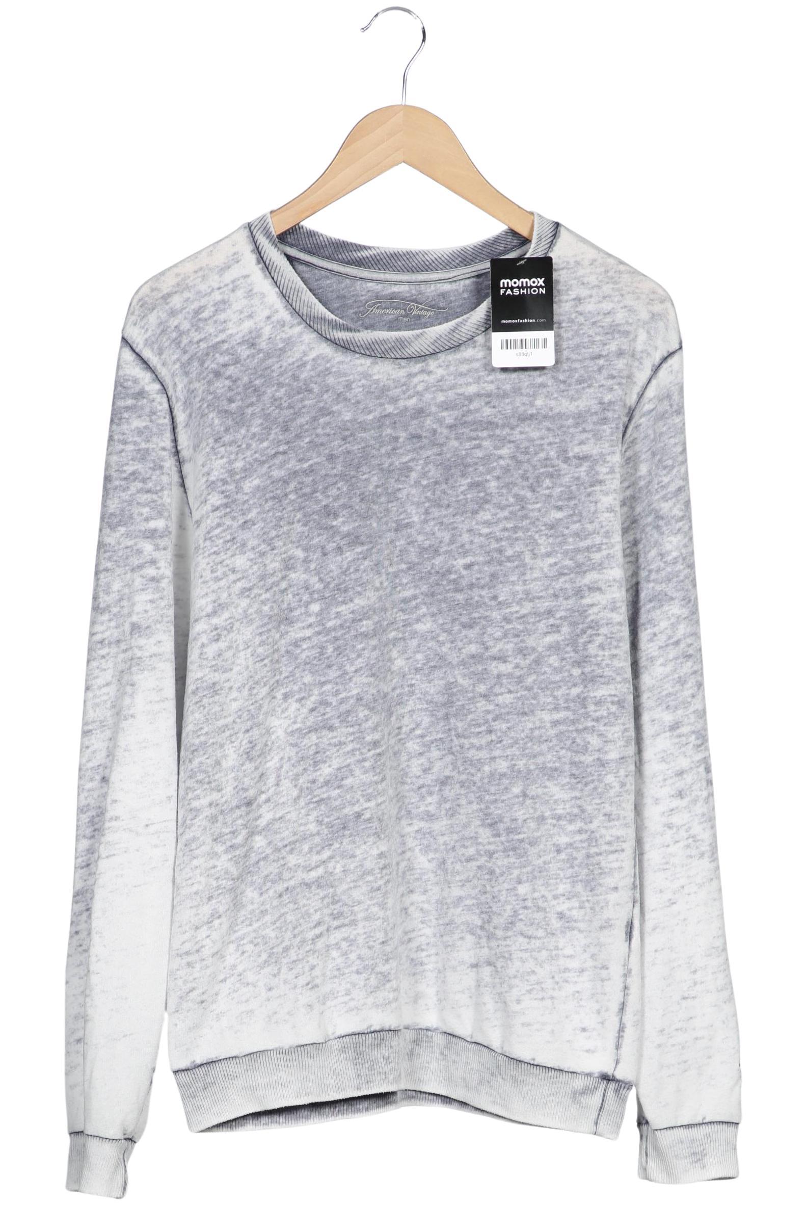 

American Vintage Herren Sweatshirt, grau, Gr. 48