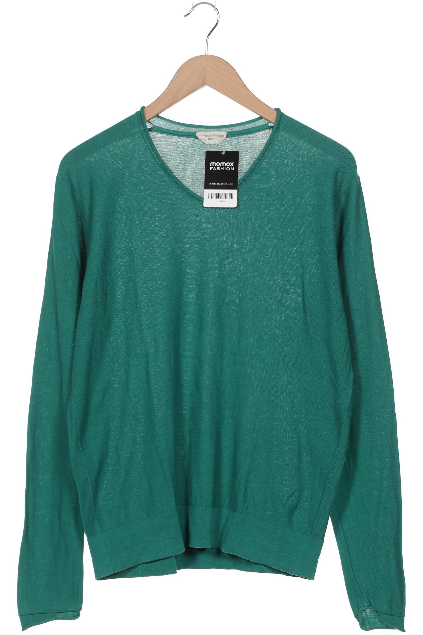 

American Vintage Herren Pullover, grün, Gr. 48