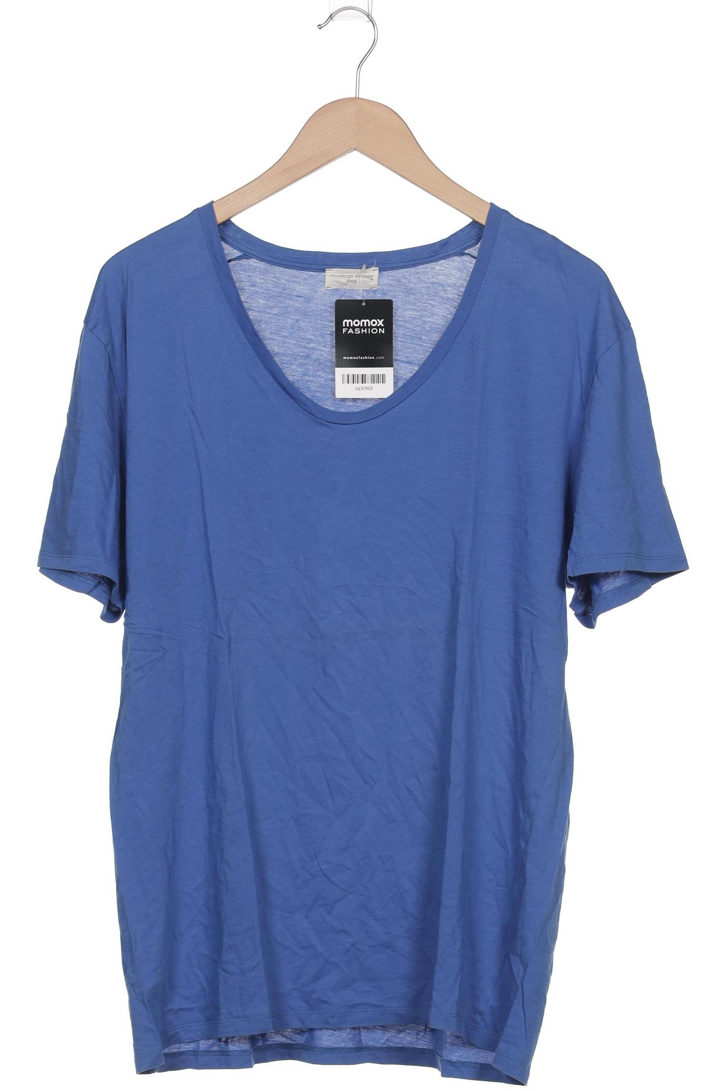 

American Vintage Herren T-Shirt, blau, Gr. 54