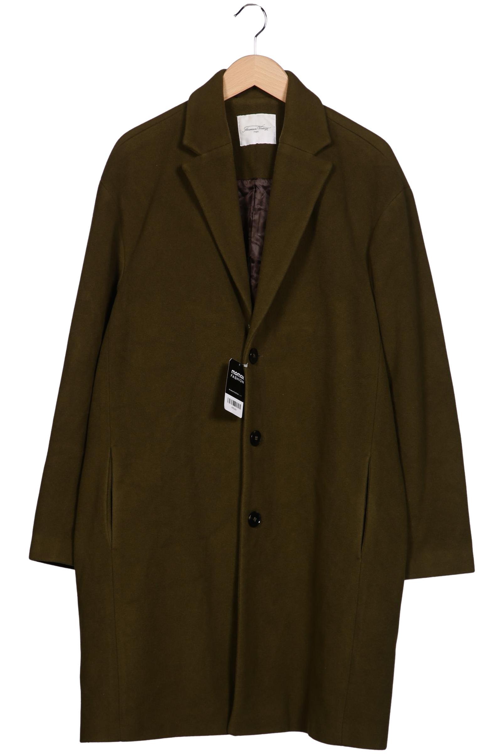 

American Vintage Herren Mantel, grün, Gr. 54