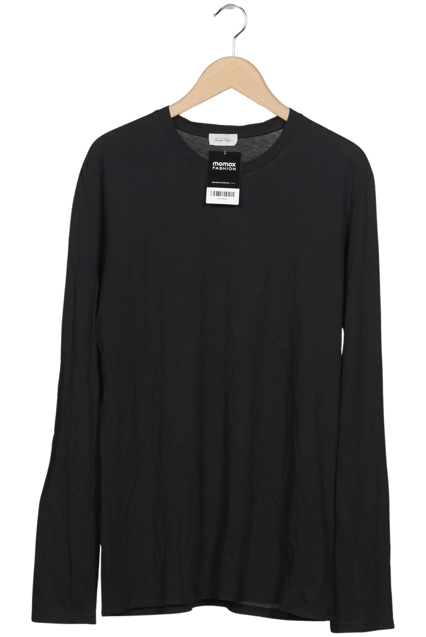 Thumbnail - American Vintage Herren Langarmshirt, schwarz, Gr. 52