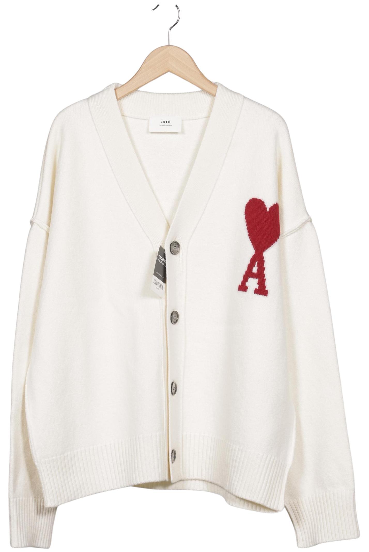 

Ami Damen Strickjacke, cremeweiß, Gr. 44