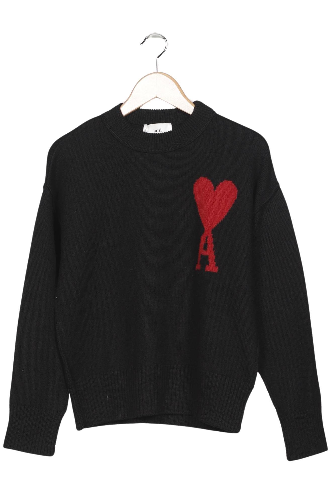 

Ami Herren Pullover, schwarz, Gr. 44