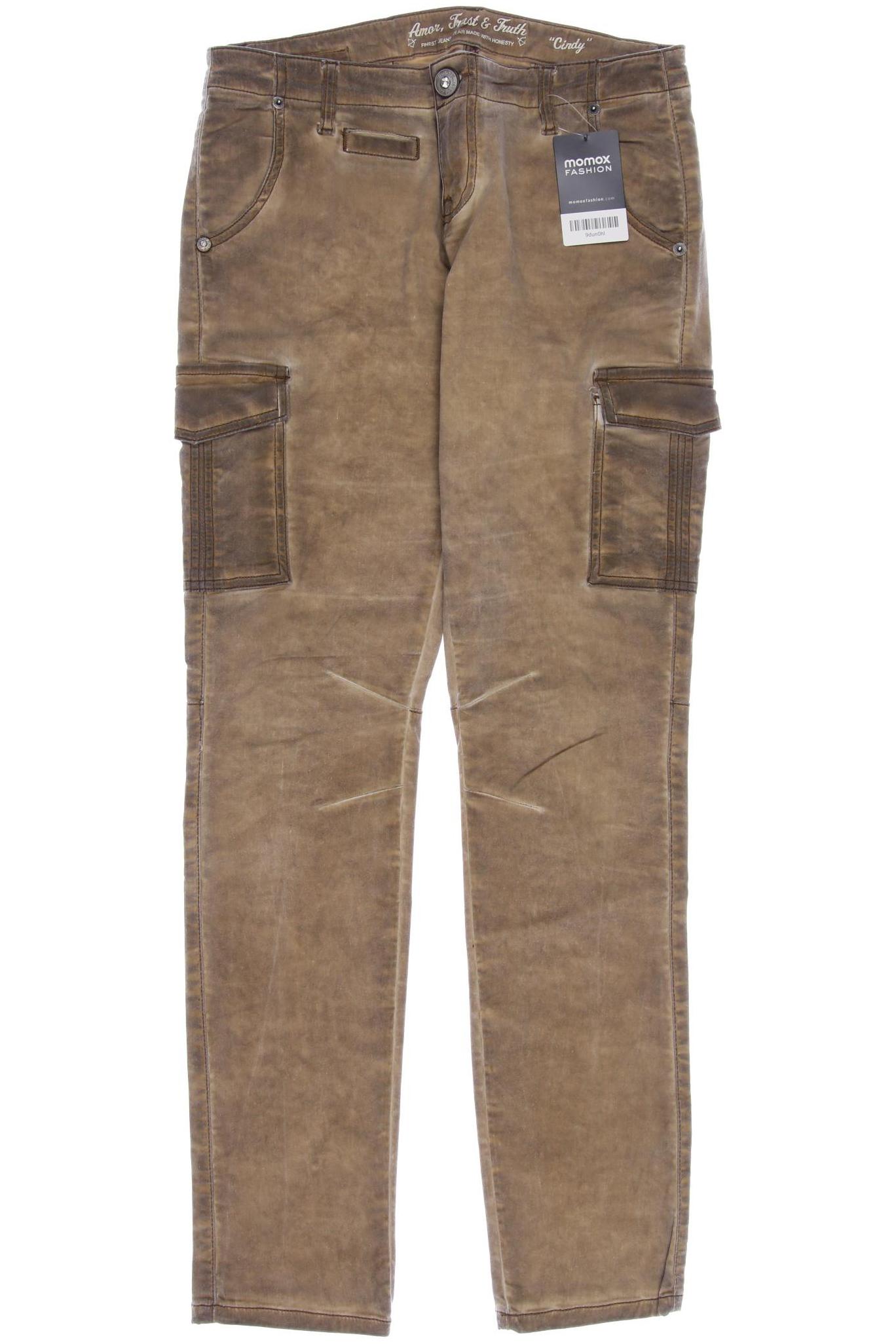 

Amor, Trust & Truth Damen Stoffhose, braun