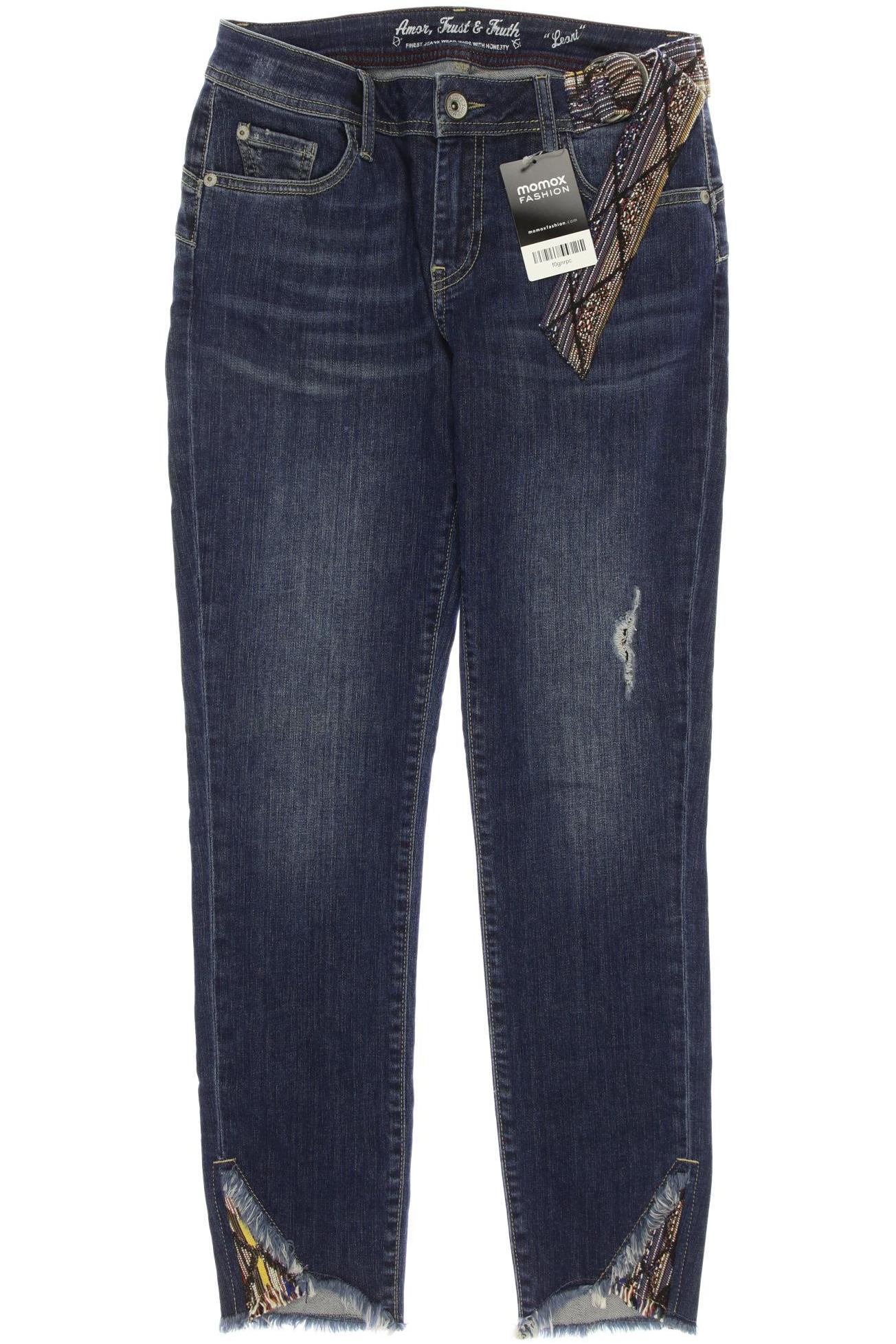 

Amor, Trust & Truth Damen Jeans, marineblau