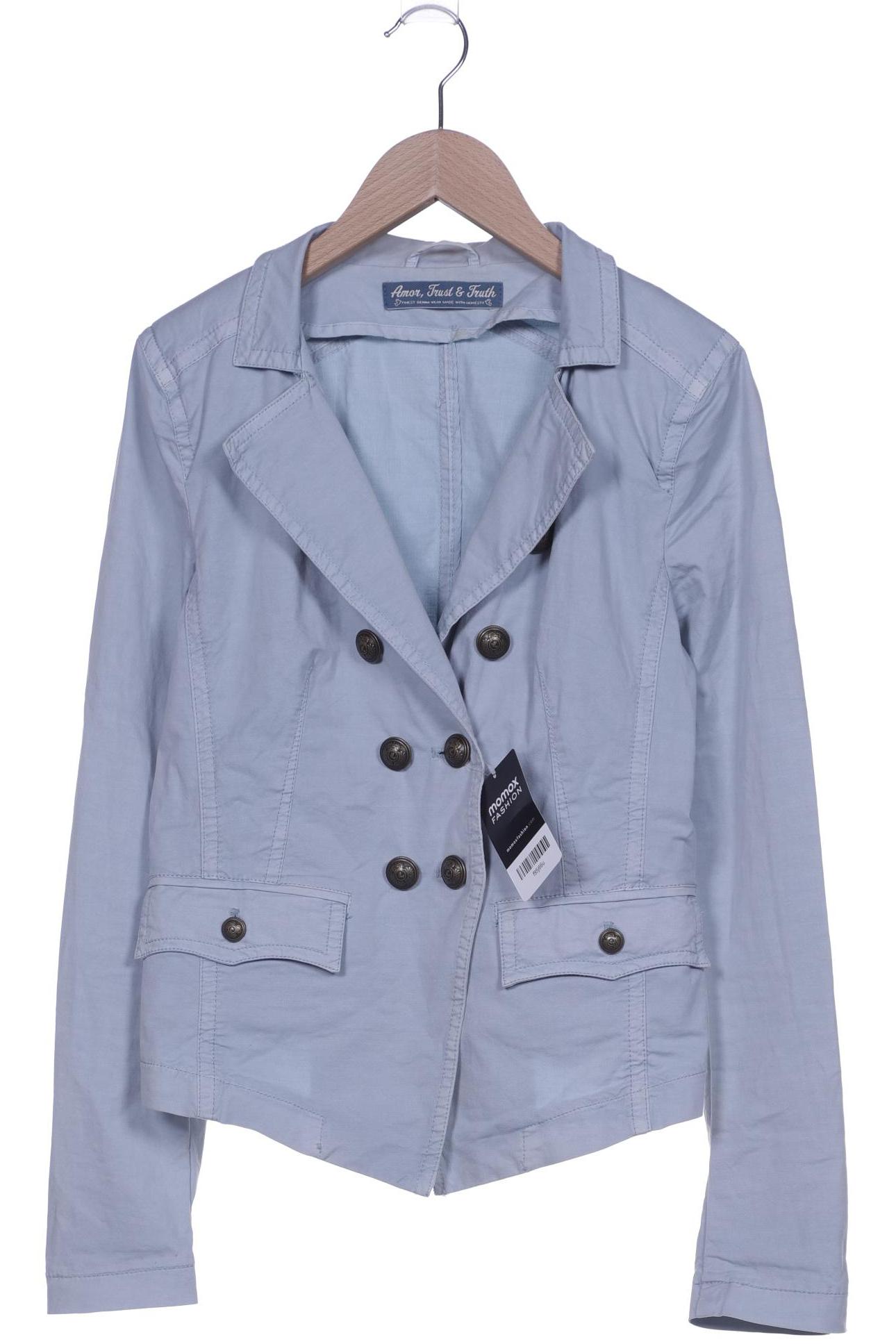 

Amor, Trust & Truth Damen Jacke, blau, Gr. 34