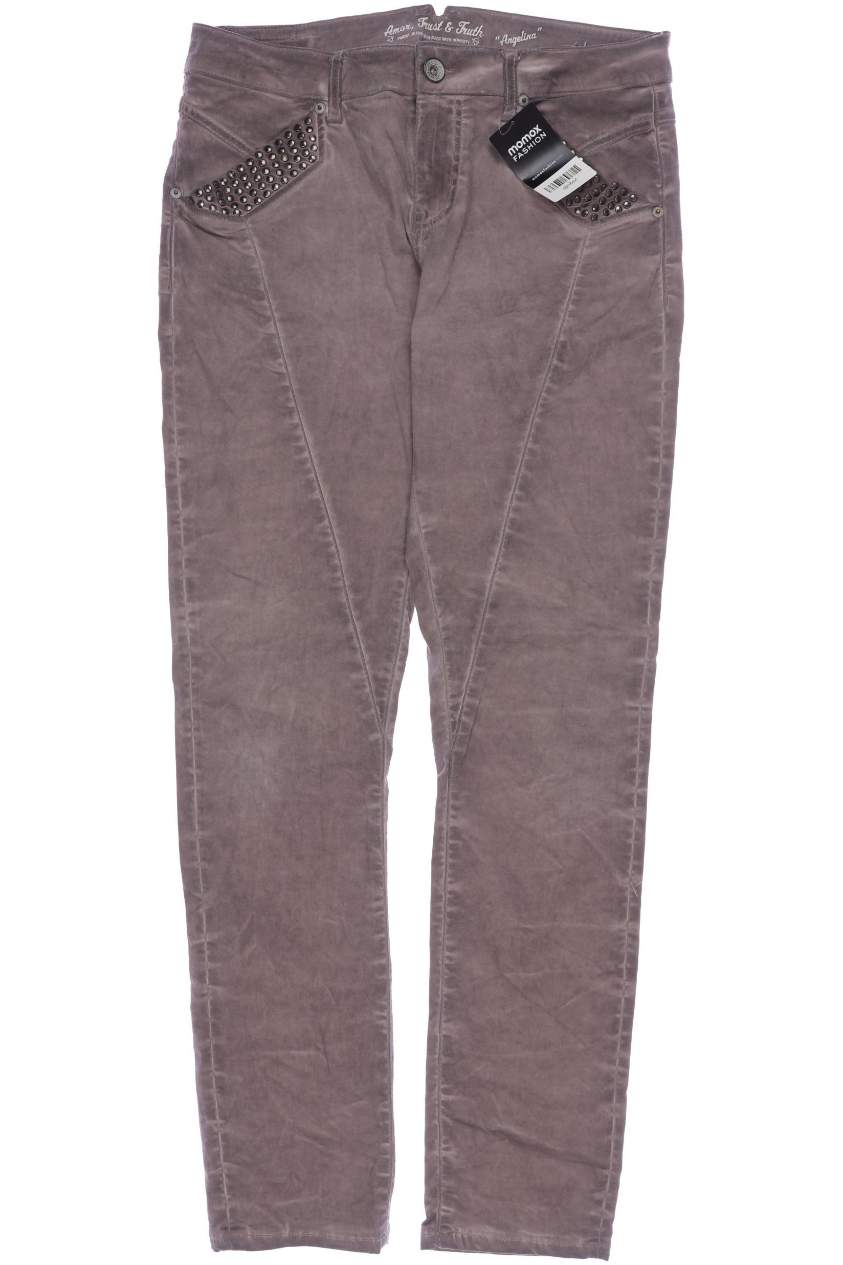 

Amor, Trust & Truth Damen Jeans, braun, Gr. 38